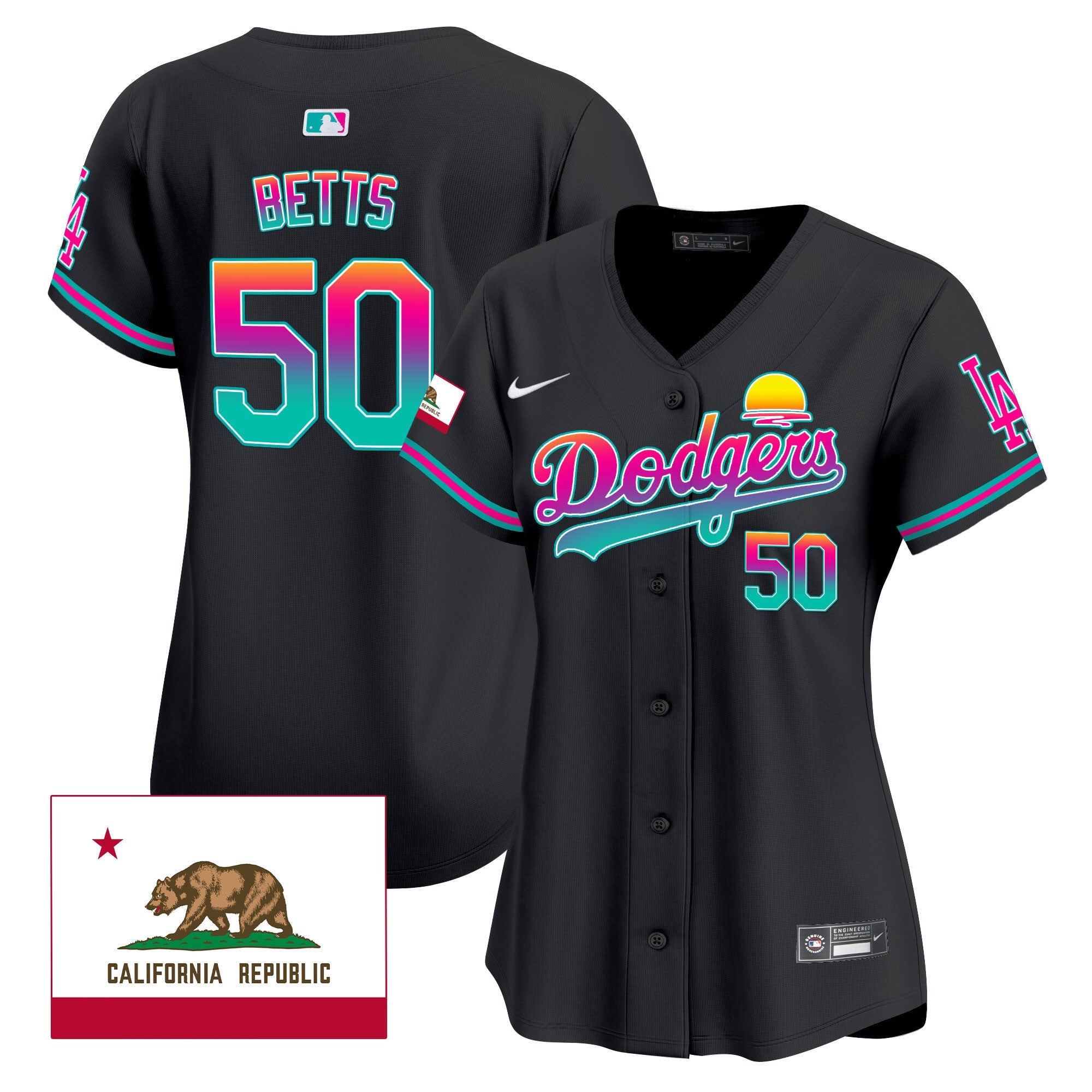 Women’s 2024 Los Angeles City Style Vapor Premier Limited Jersey