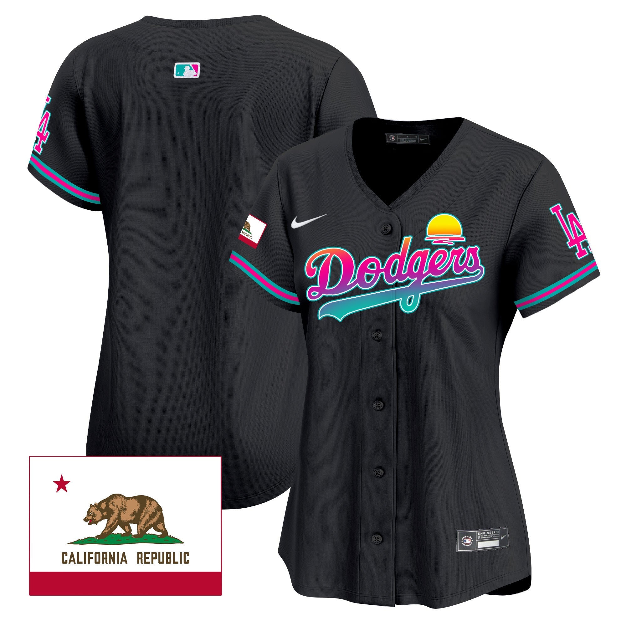 Women’s 2024 Los Angeles City Style Vapor Premier Limited Jersey