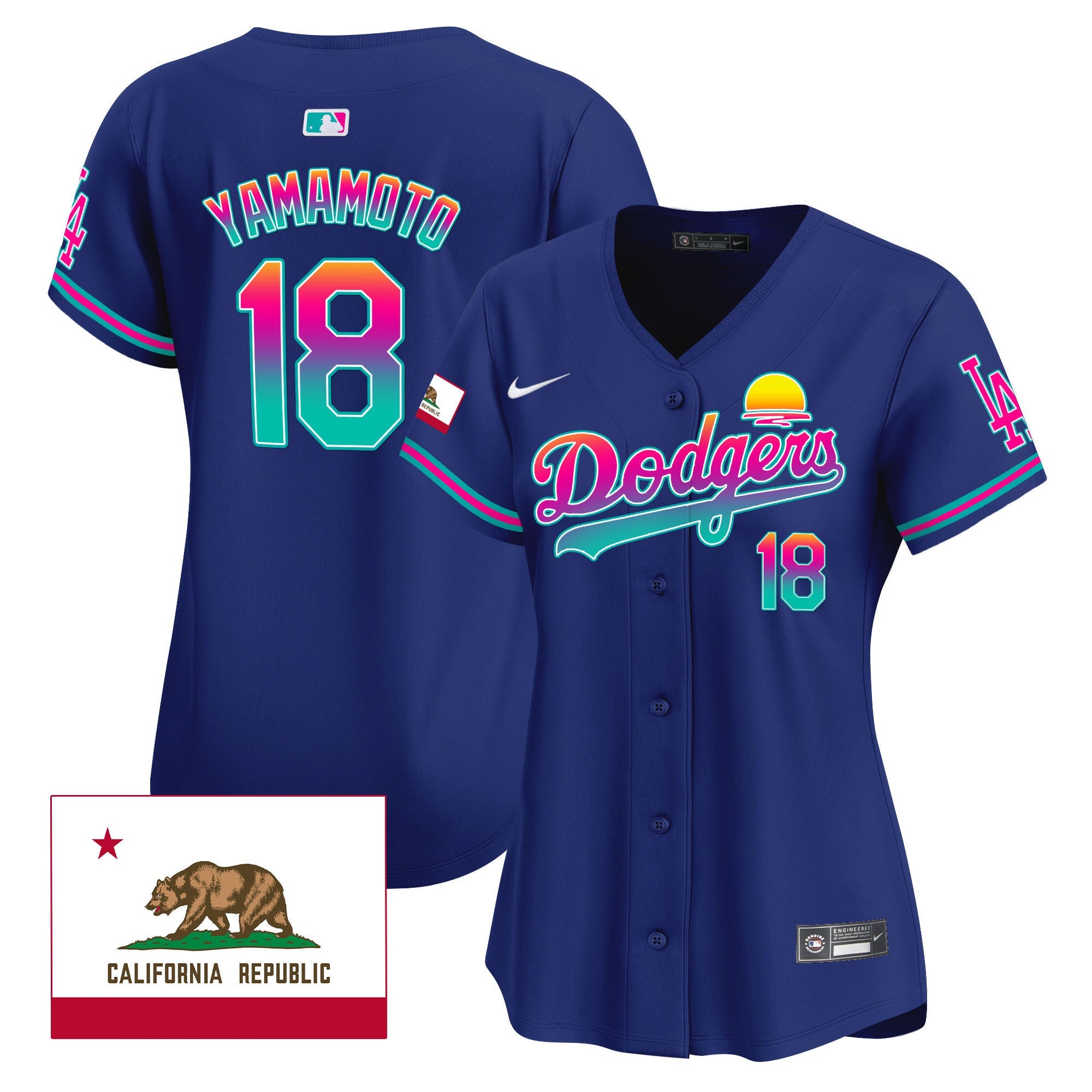 Women’s 2024 Los Angeles City Style Vapor Premier Limited Jersey