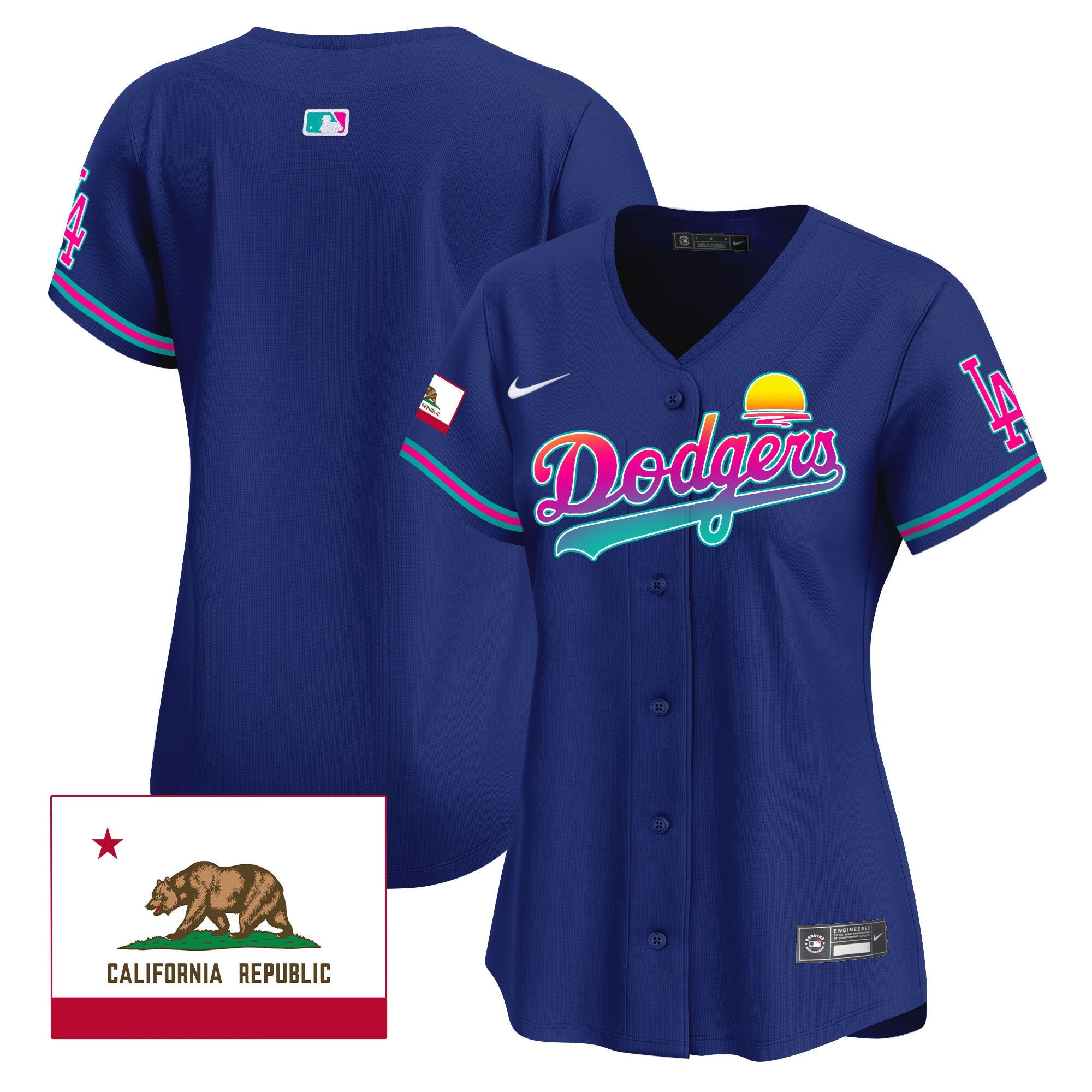 Women’s 2024 Los Angeles City Style Vapor Premier Limited Jersey