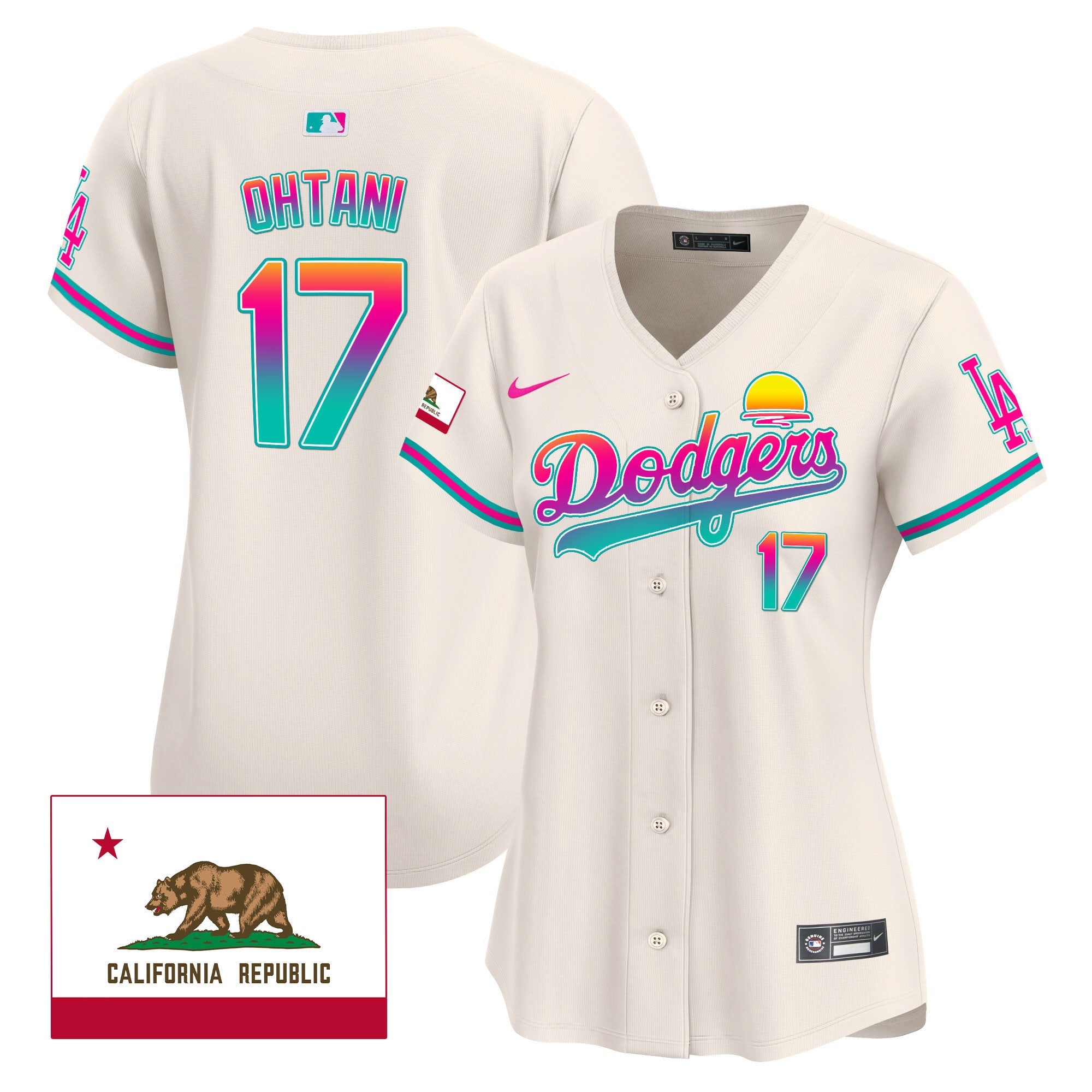 Women’s 2024 Los Angeles City Style Vapor Premier Limited Jersey