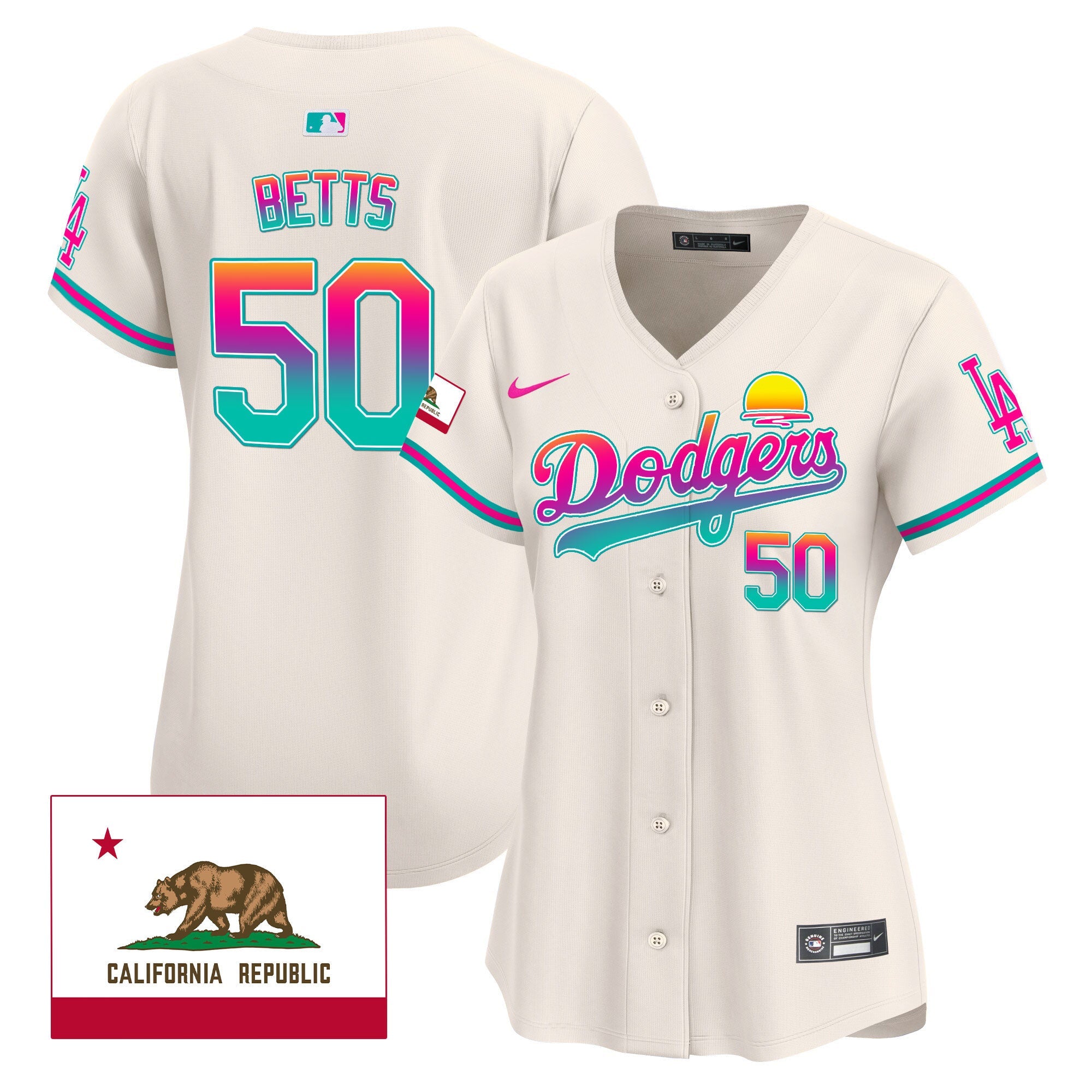 Women’s 2024 Los Angeles City Style Vapor Premier Limited Jersey