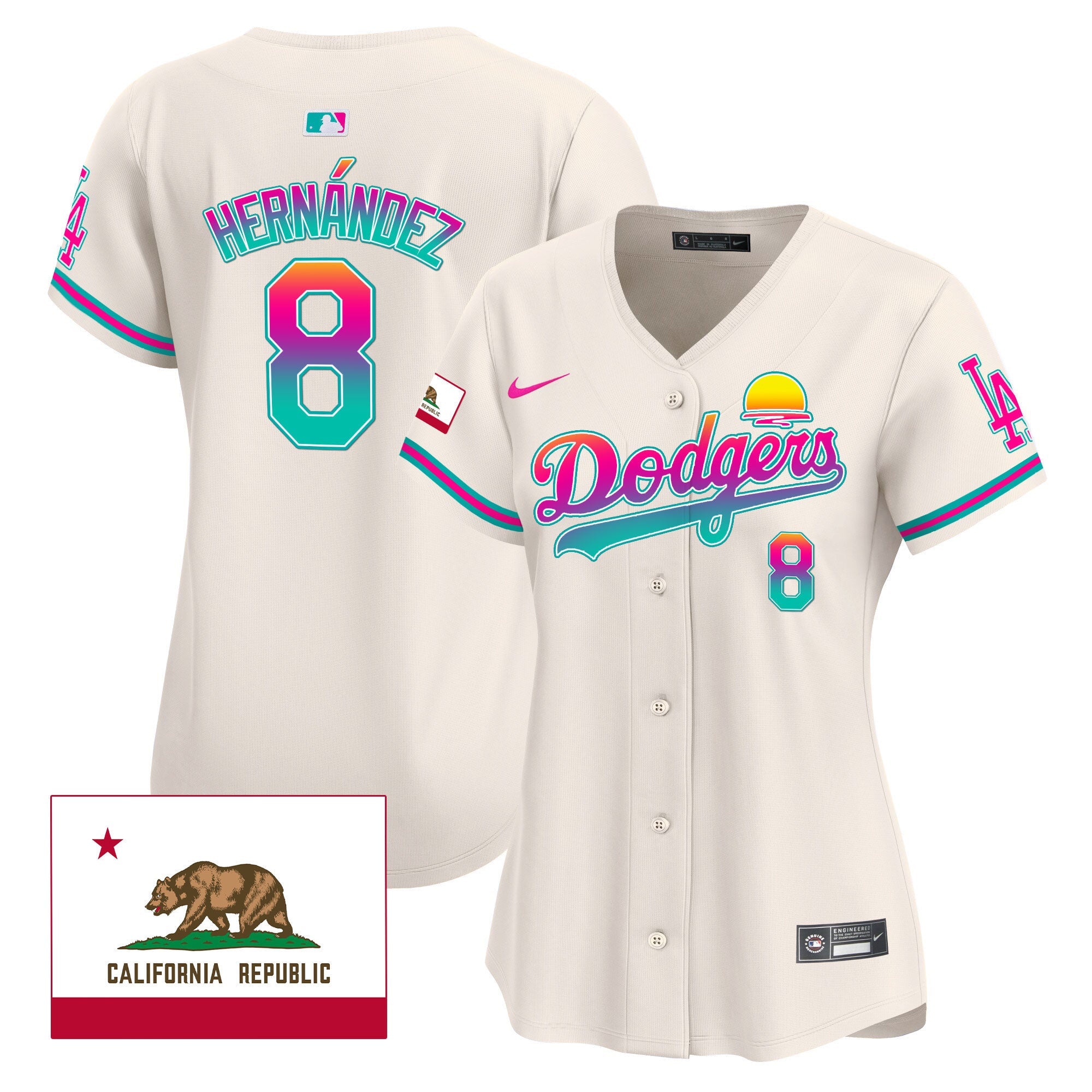 Women’s 2024 Los Angeles City Style Vapor Premier Limited Jersey