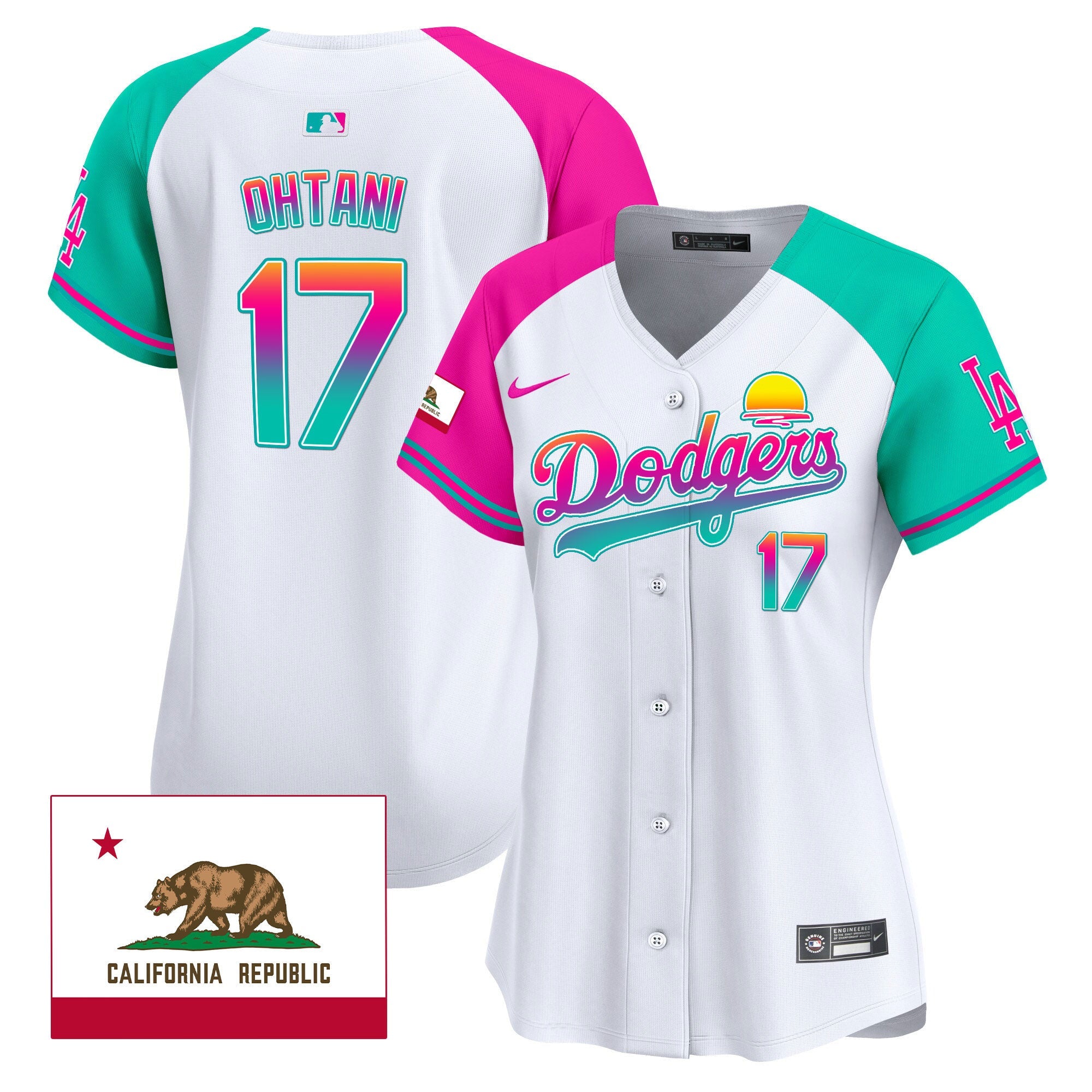 Women’s 2024 Los Angeles City Style Vapor Premier Limited Jersey
