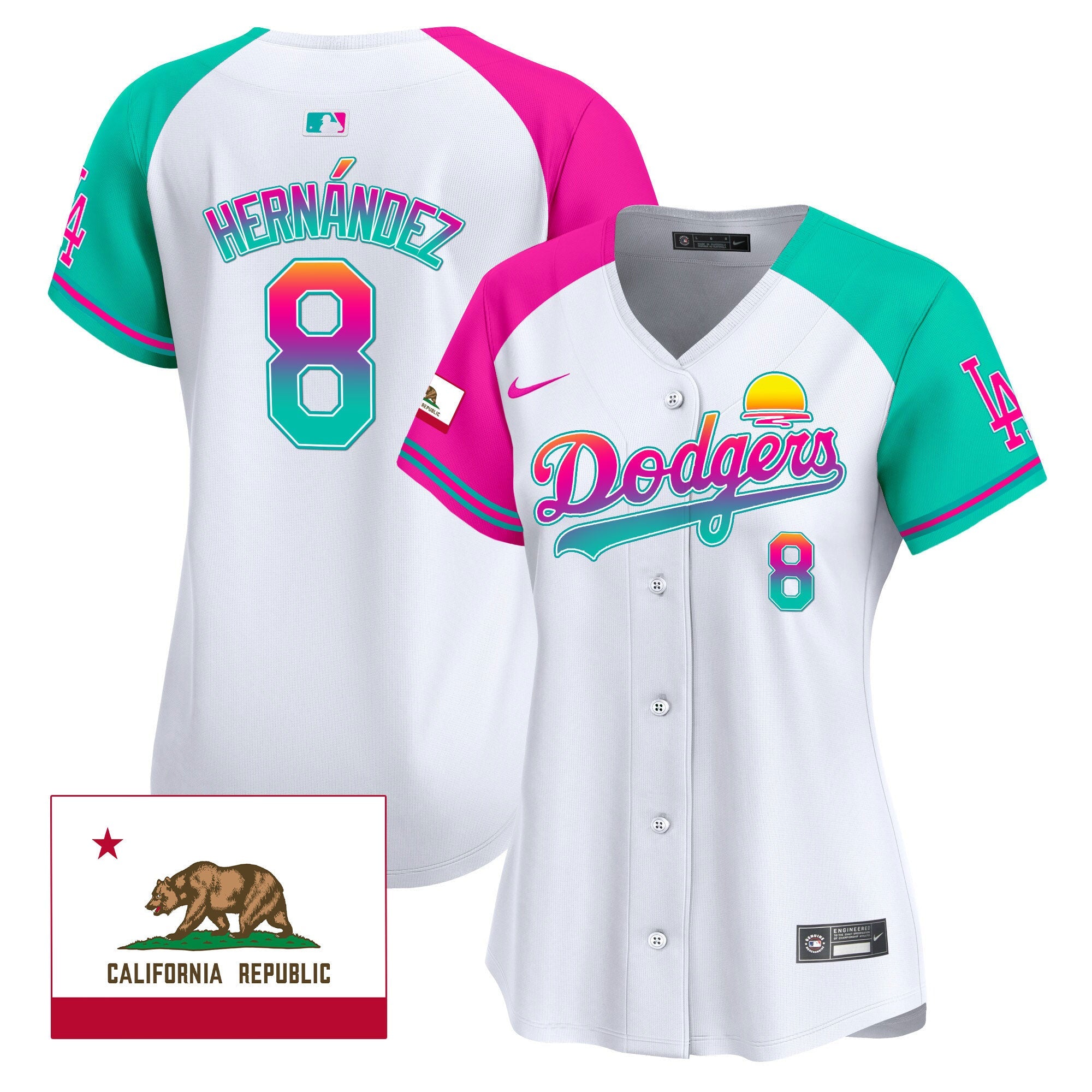 Women’s 2024 Los Angeles City Style Vapor Premier Limited Jersey