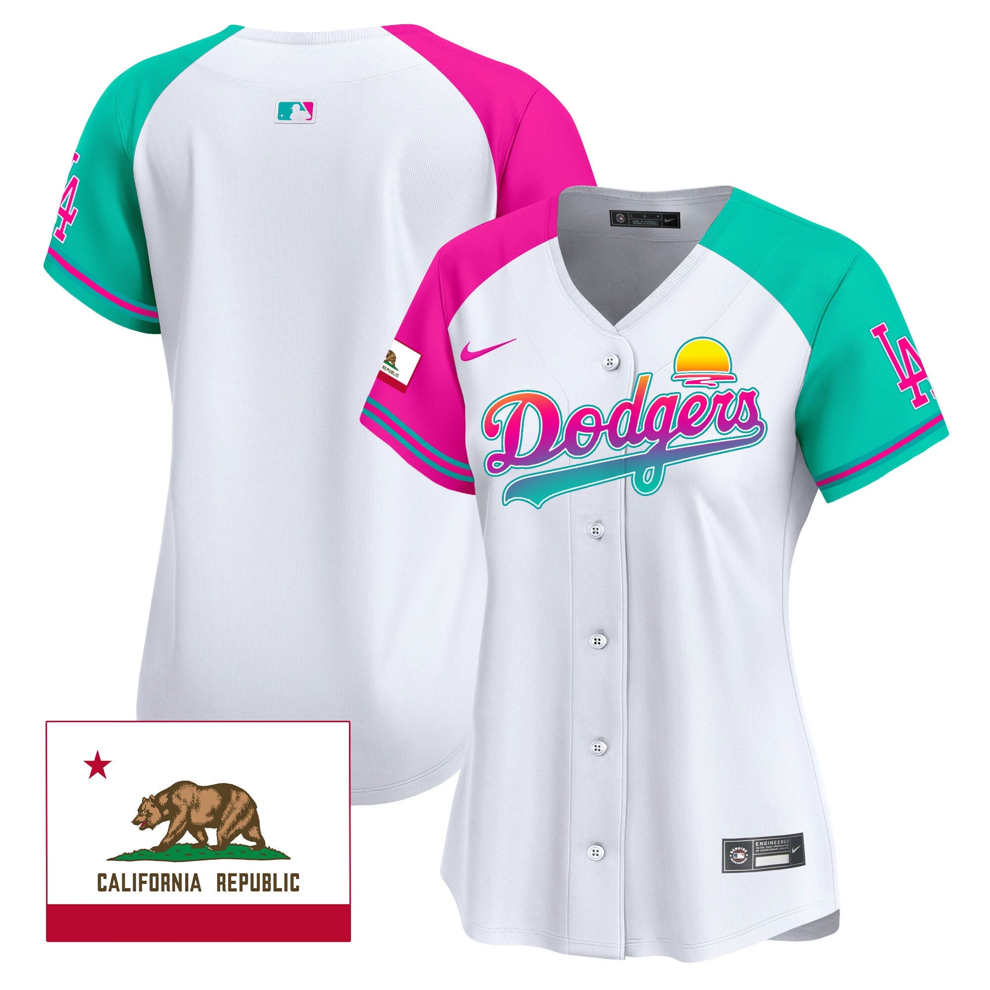 Women’s 2024 Los Angeles City Style Vapor Premier Limited Jersey