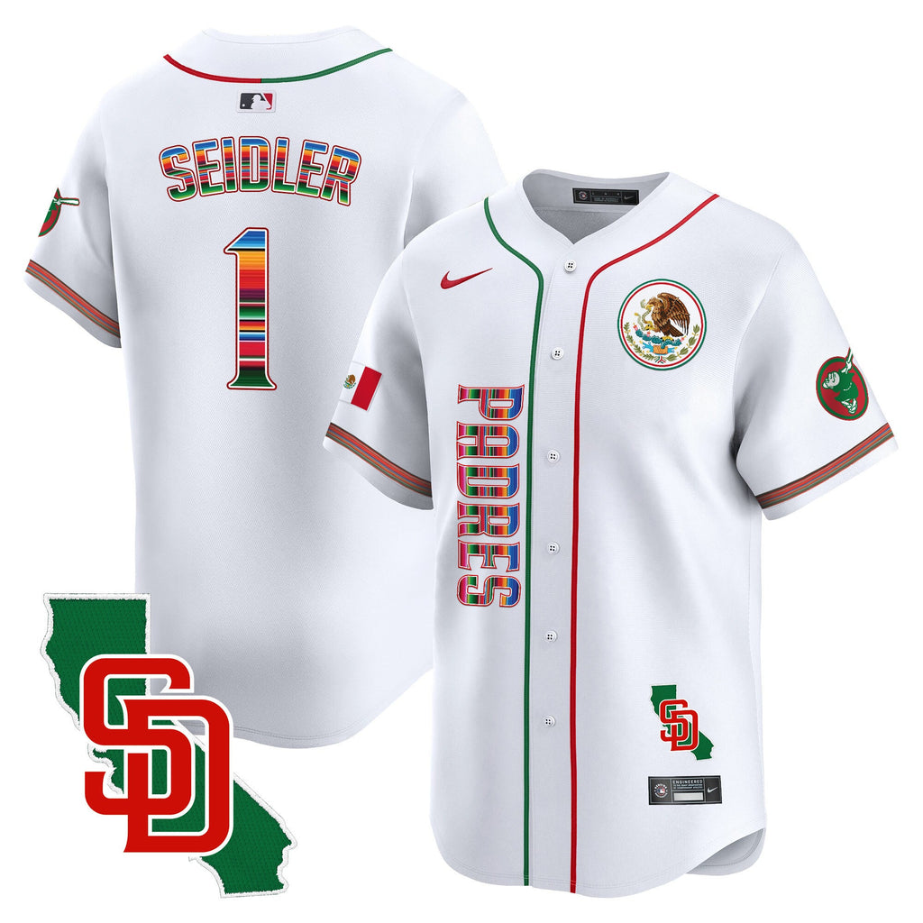 Men’s Mexico California Patch Vapor Premier Limited Jersey V2