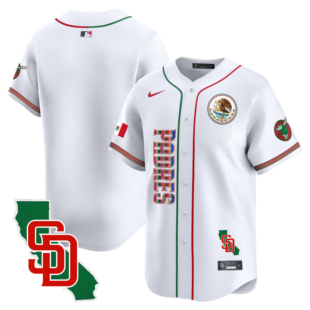 Men’s Mexico California Patch Vapor Premier Limited Jersey V2