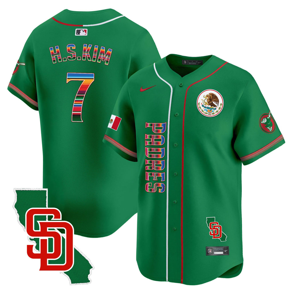 Men’s Mexico California Patch Vapor Premier Limited Jersey V2