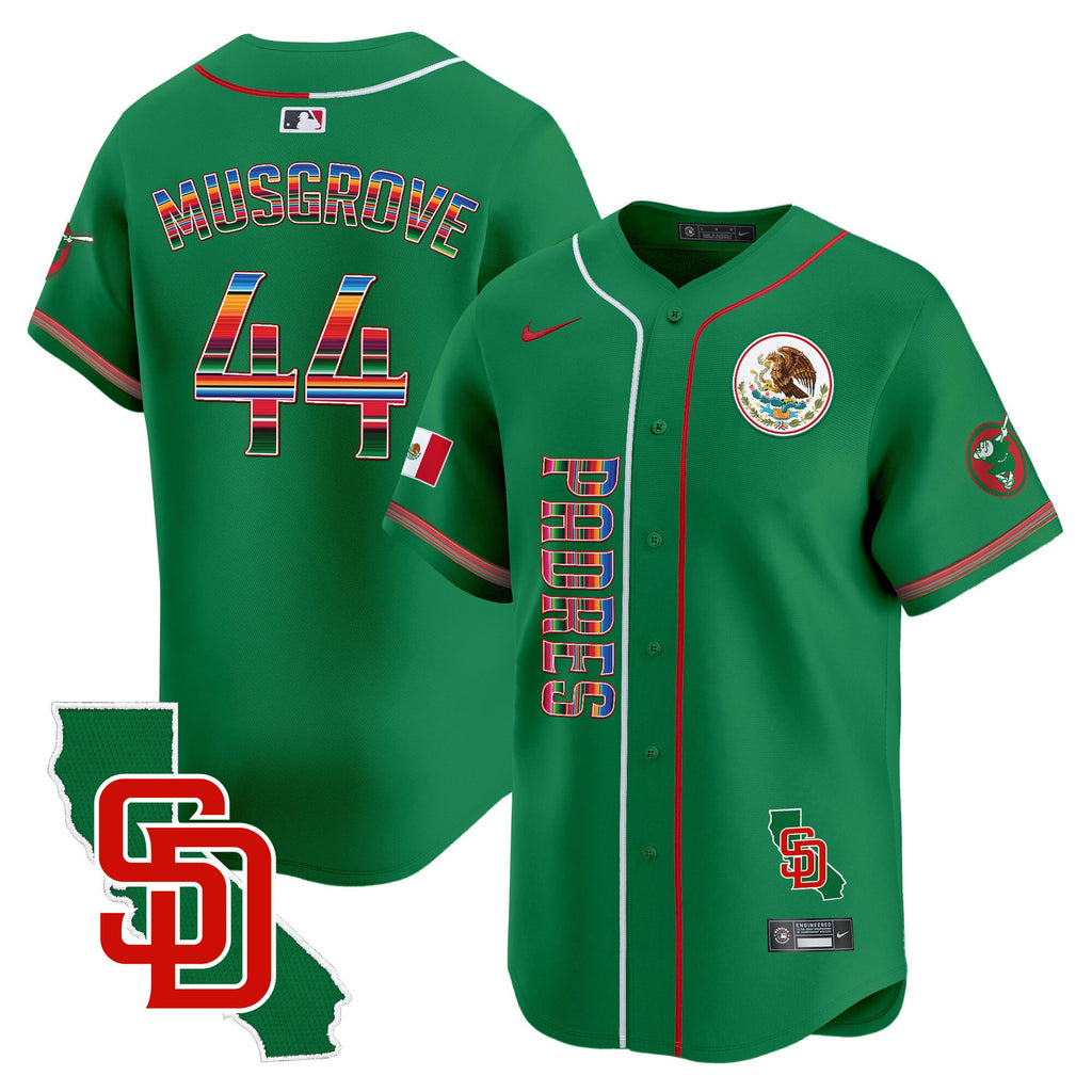 Men’s Mexico California Patch Vapor Premier Limited Jersey V2