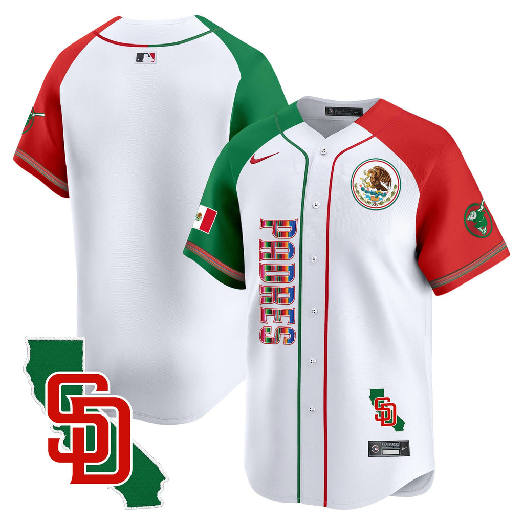Men’s Mexico California Patch Vapor Premier Limited Jersey V2