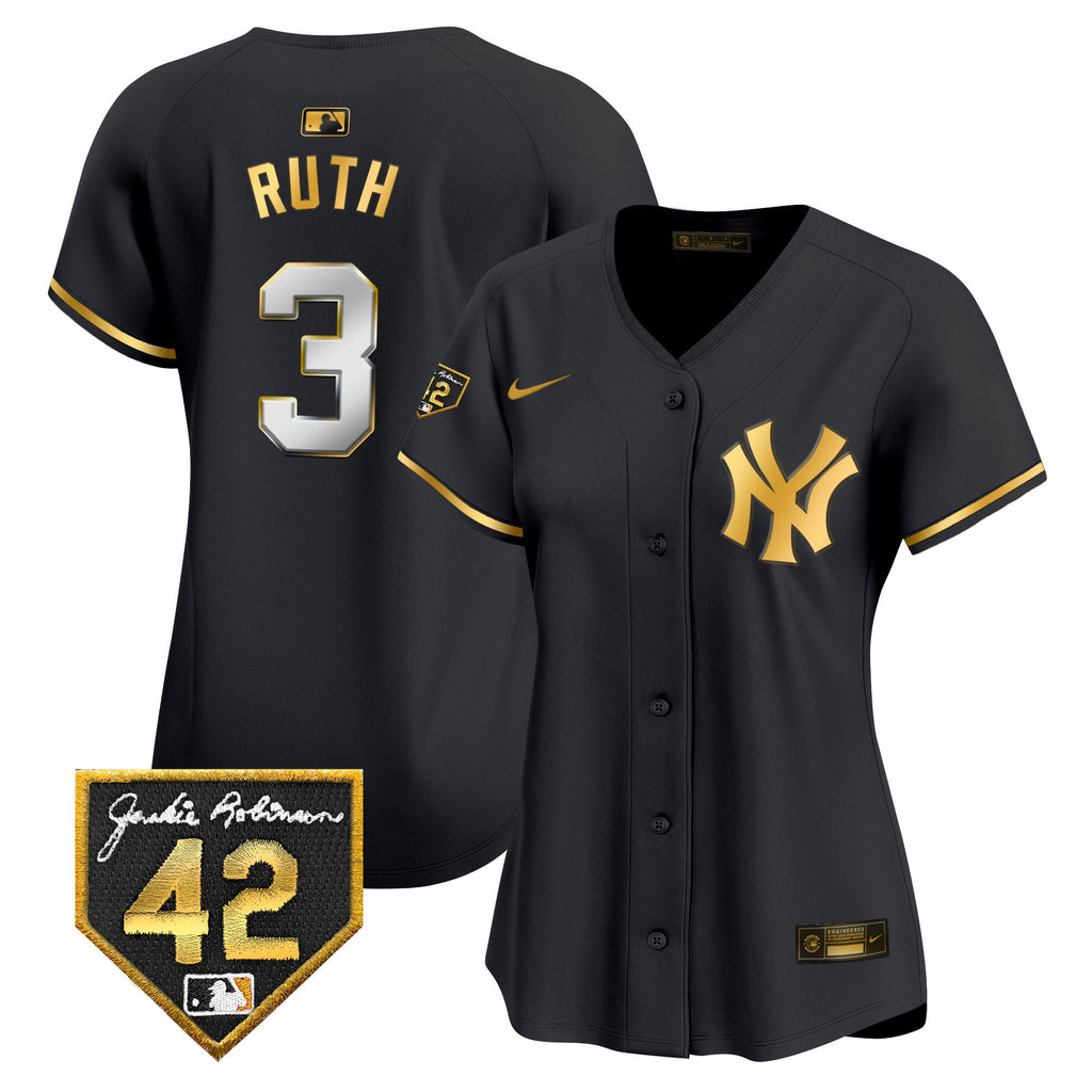 Women’s New York 2024 Jackie Robinson Patch Vapor Premier Limited Jersey