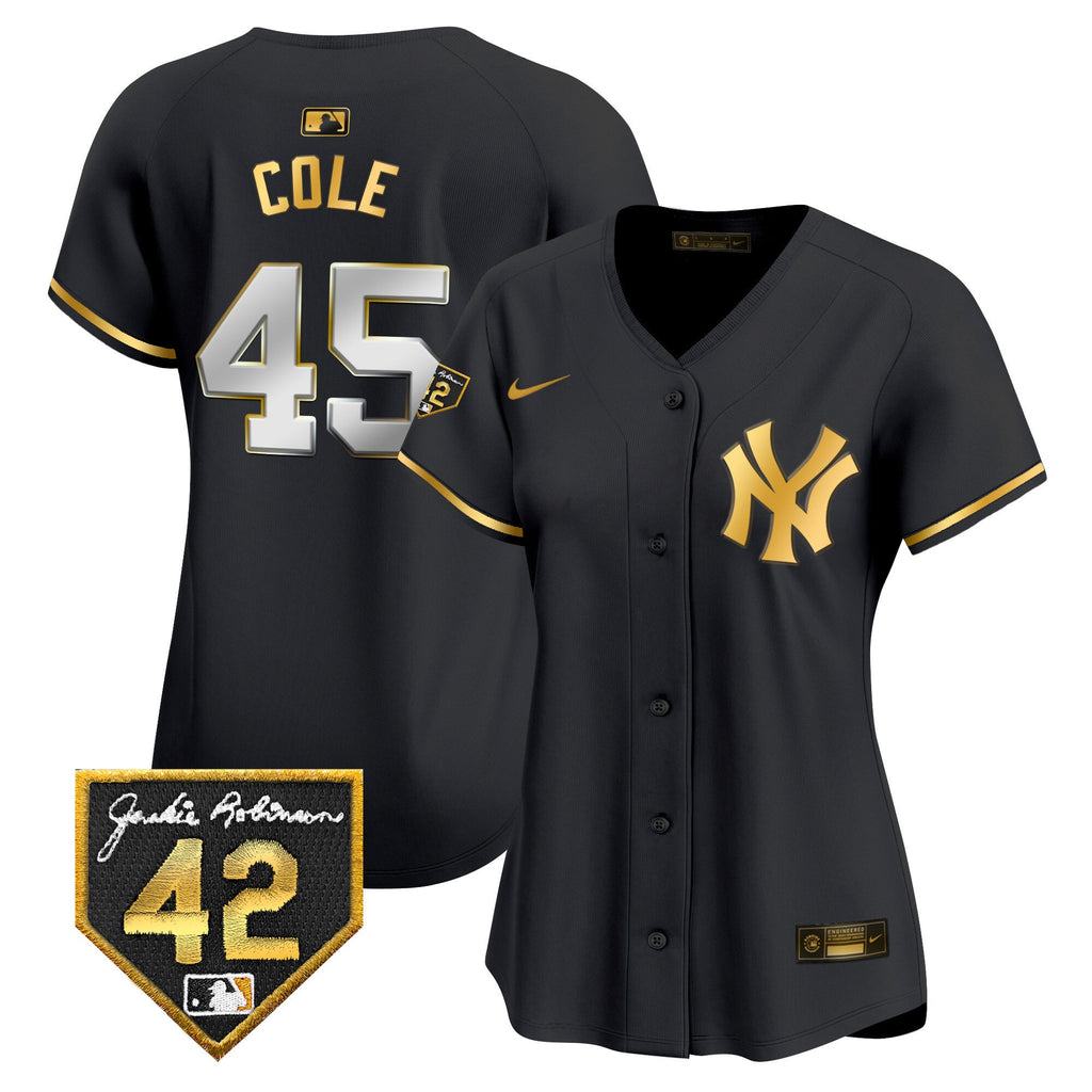 Women’s New York 2024 Jackie Robinson Patch Vapor Premier Limited Jersey