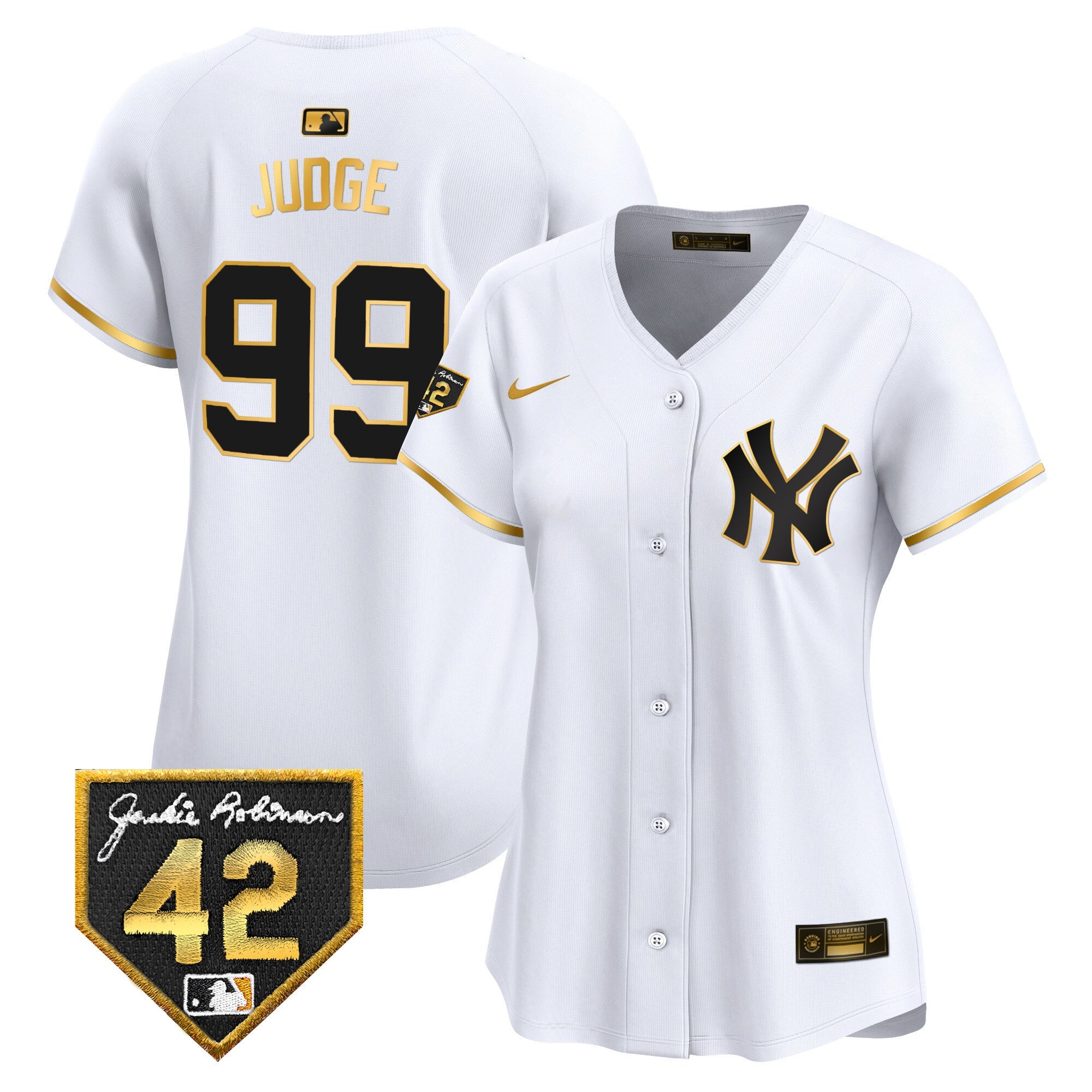 Women’s New York 2024 Jackie Robinson Patch Vapor Premier Limited Jersey