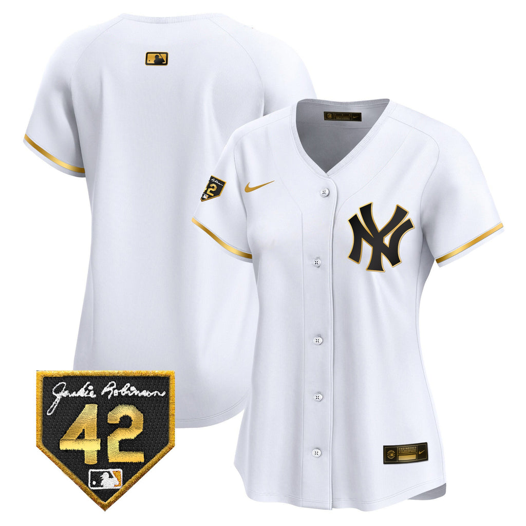 Women’s New York 2024 Jackie Robinson Patch Vapor Premier Limited Jersey