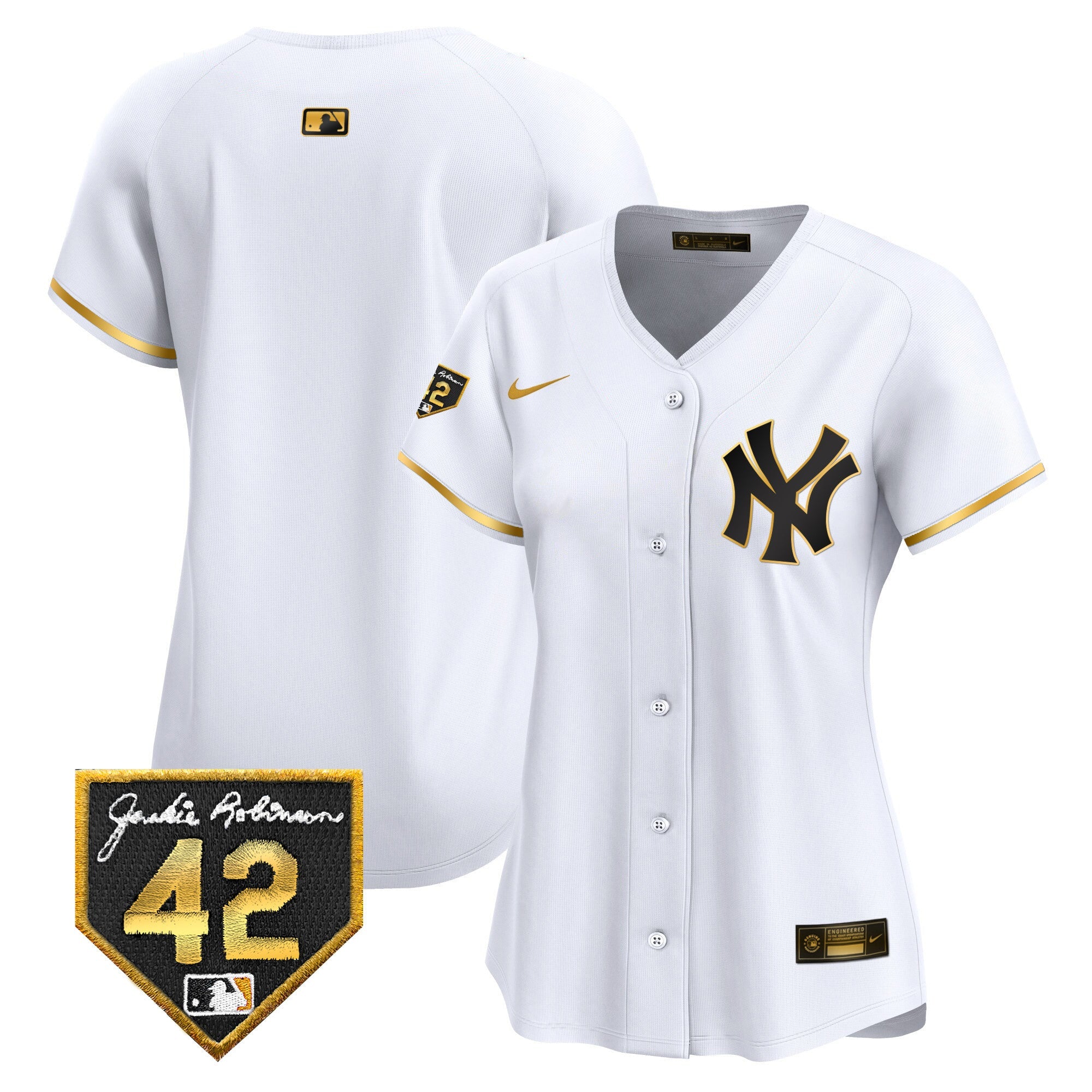 Women’s New York 2024 Jackie Robinson Patch Vapor Premier Limited Jersey