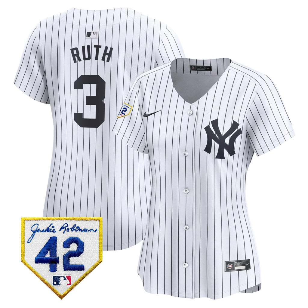 Women’s New York 2024 Jackie Robinson Patch Vapor Premier Limited Jersey