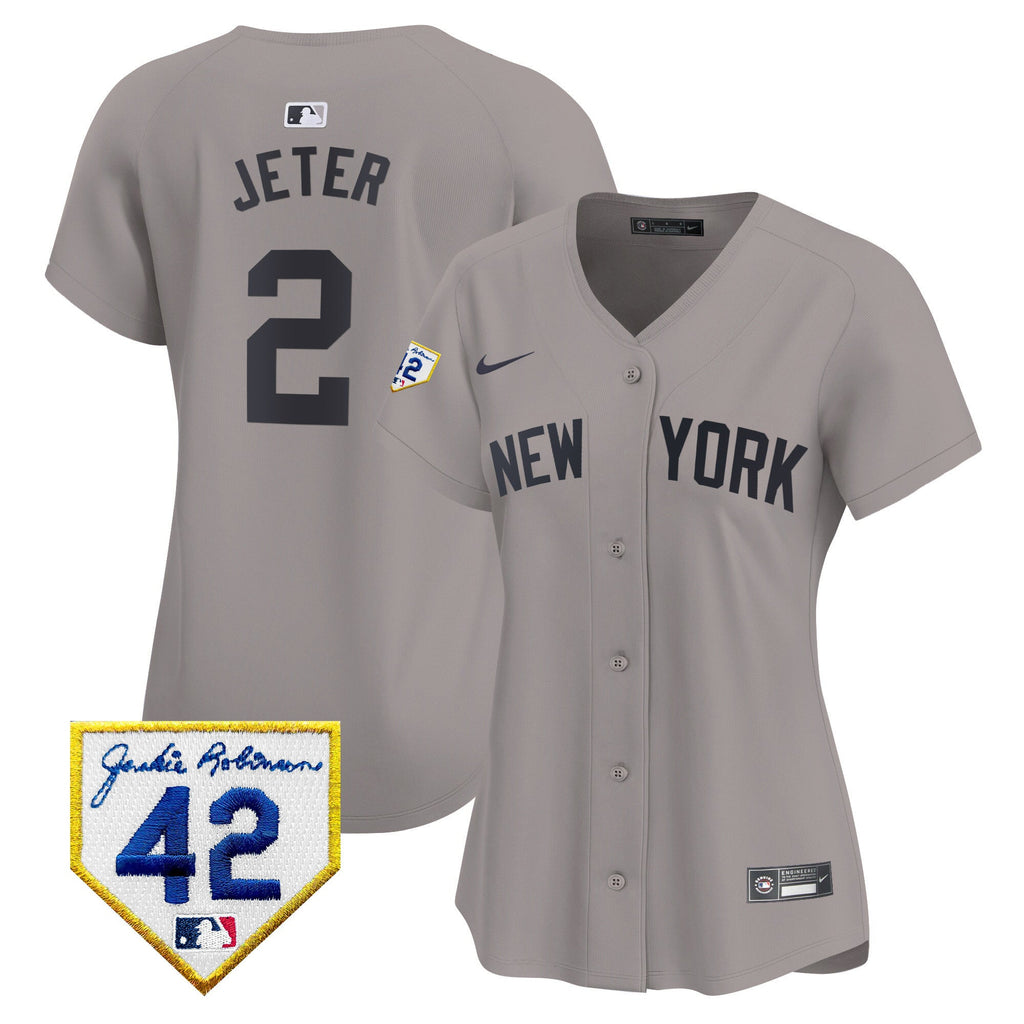 Women’s New York 2024 Jackie Robinson Patch Vapor Premier Limited Jersey