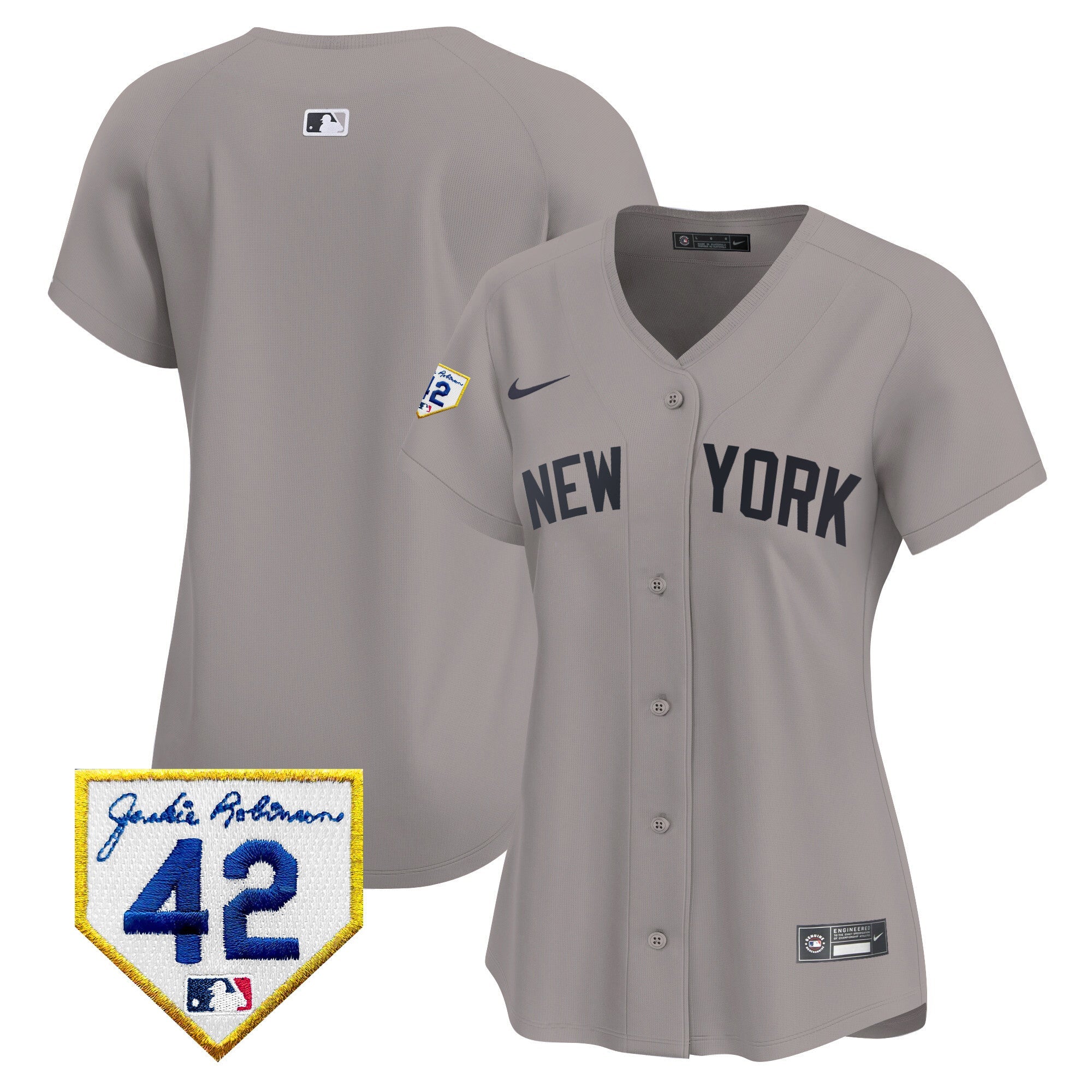 Women’s New York 2024 Jackie Robinson Patch Vapor Premier Limited Jersey