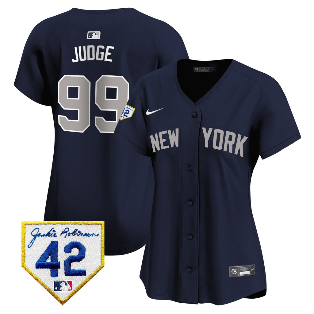 Women’s New York 2024 Jackie Robinson Patch Vapor Premier Limited Jersey
