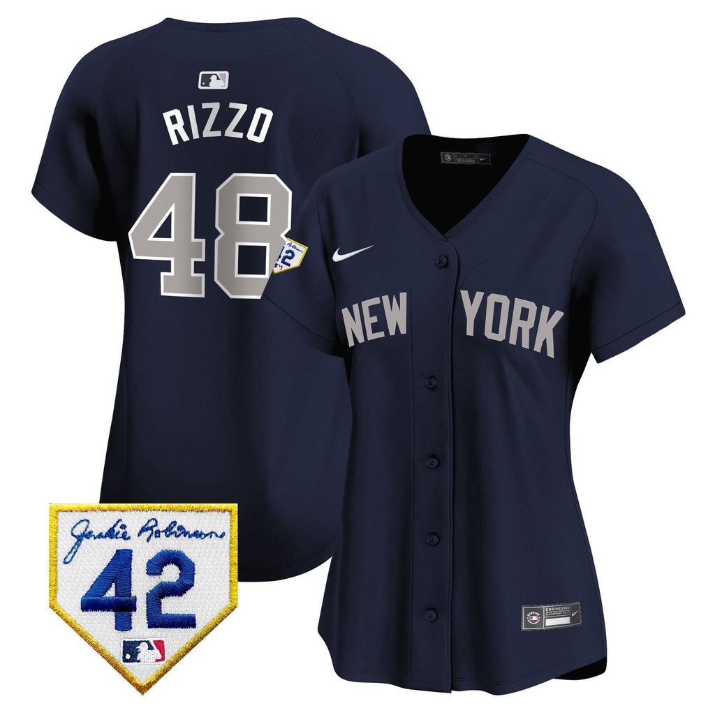 Women’s New York 2024 Jackie Robinson Patch Vapor Premier Limited Jersey