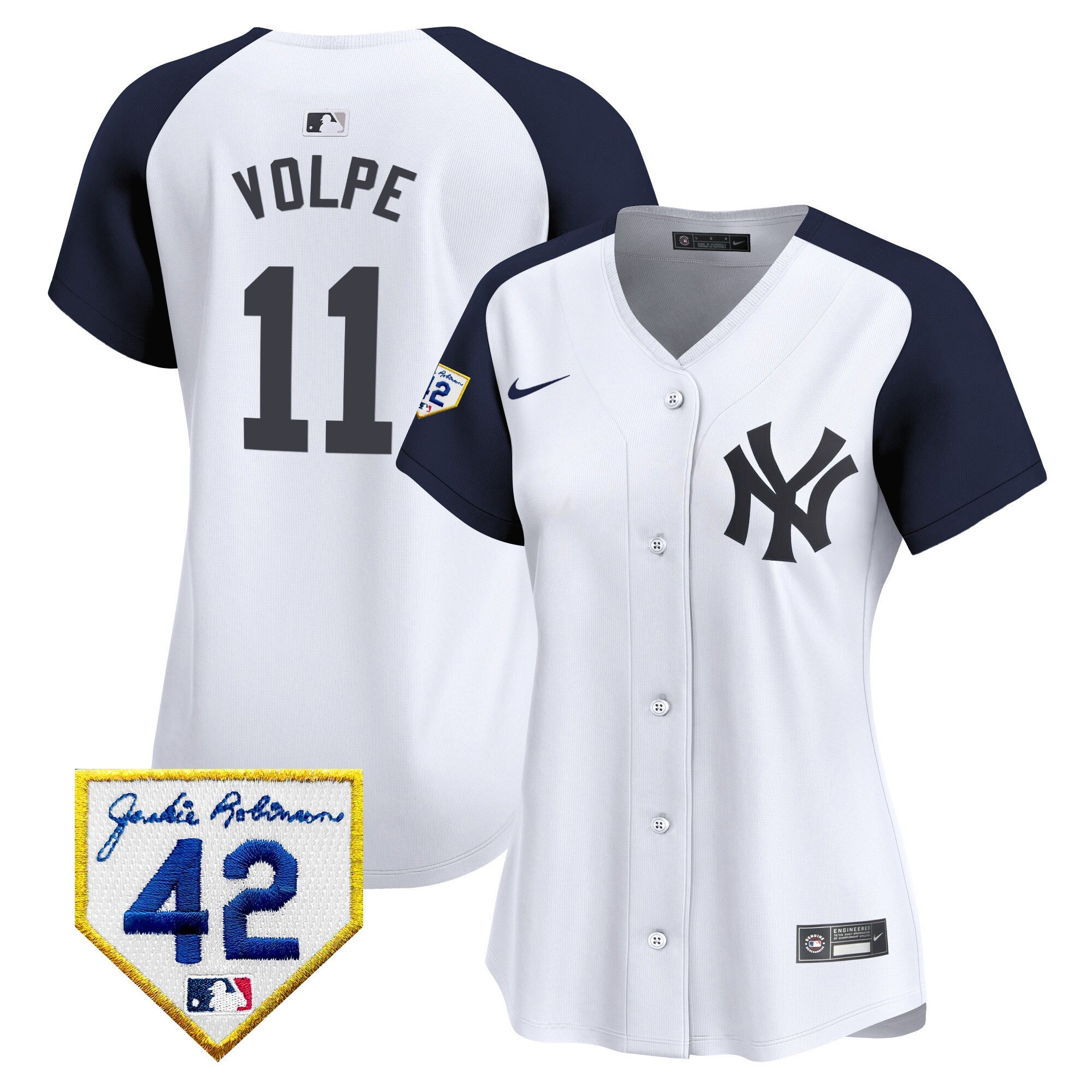 Women’s New York 2024 Jackie Robinson Patch Vapor Premier Limited Jersey