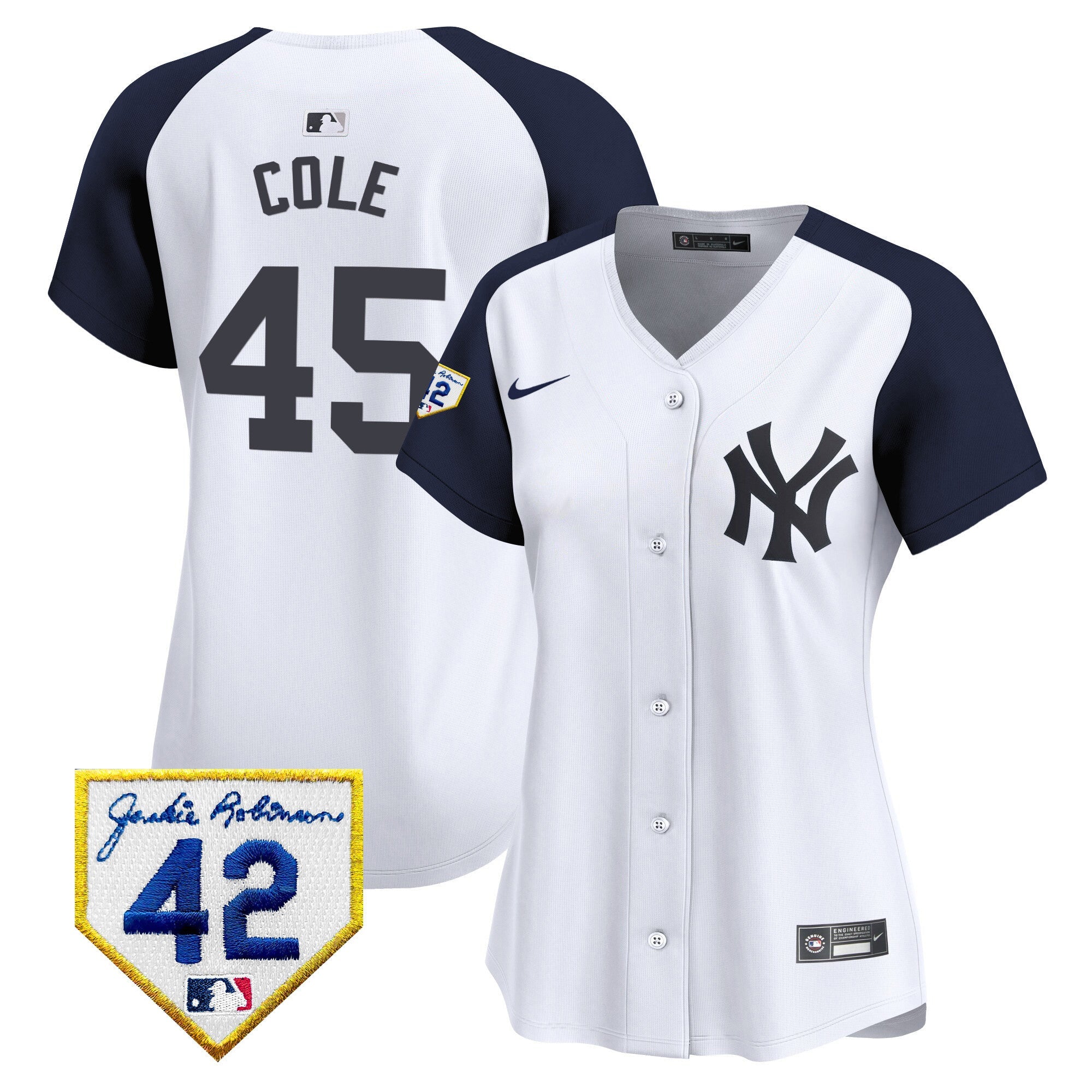 Women’s New York 2024 Jackie Robinson Patch Vapor Premier Limited Jersey