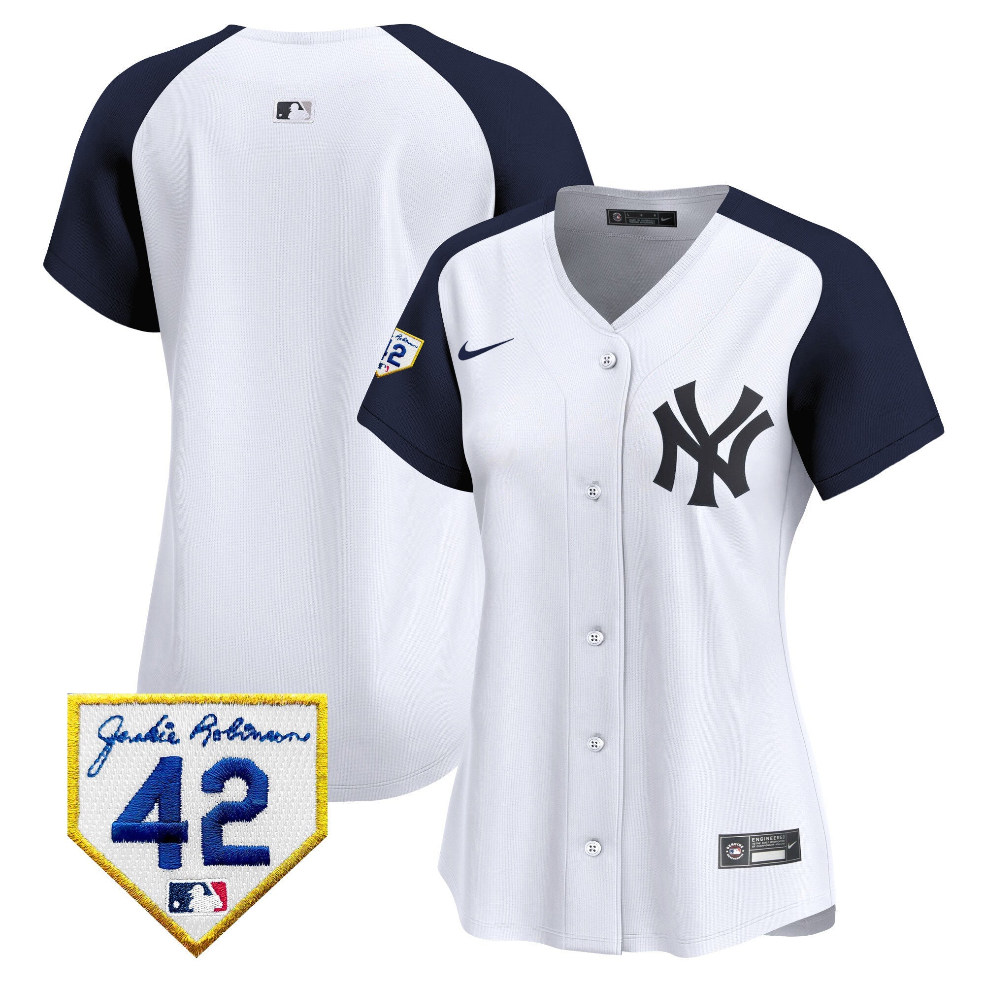 Women’s New York 2024 Jackie Robinson Patch Vapor Premier Limited Jersey