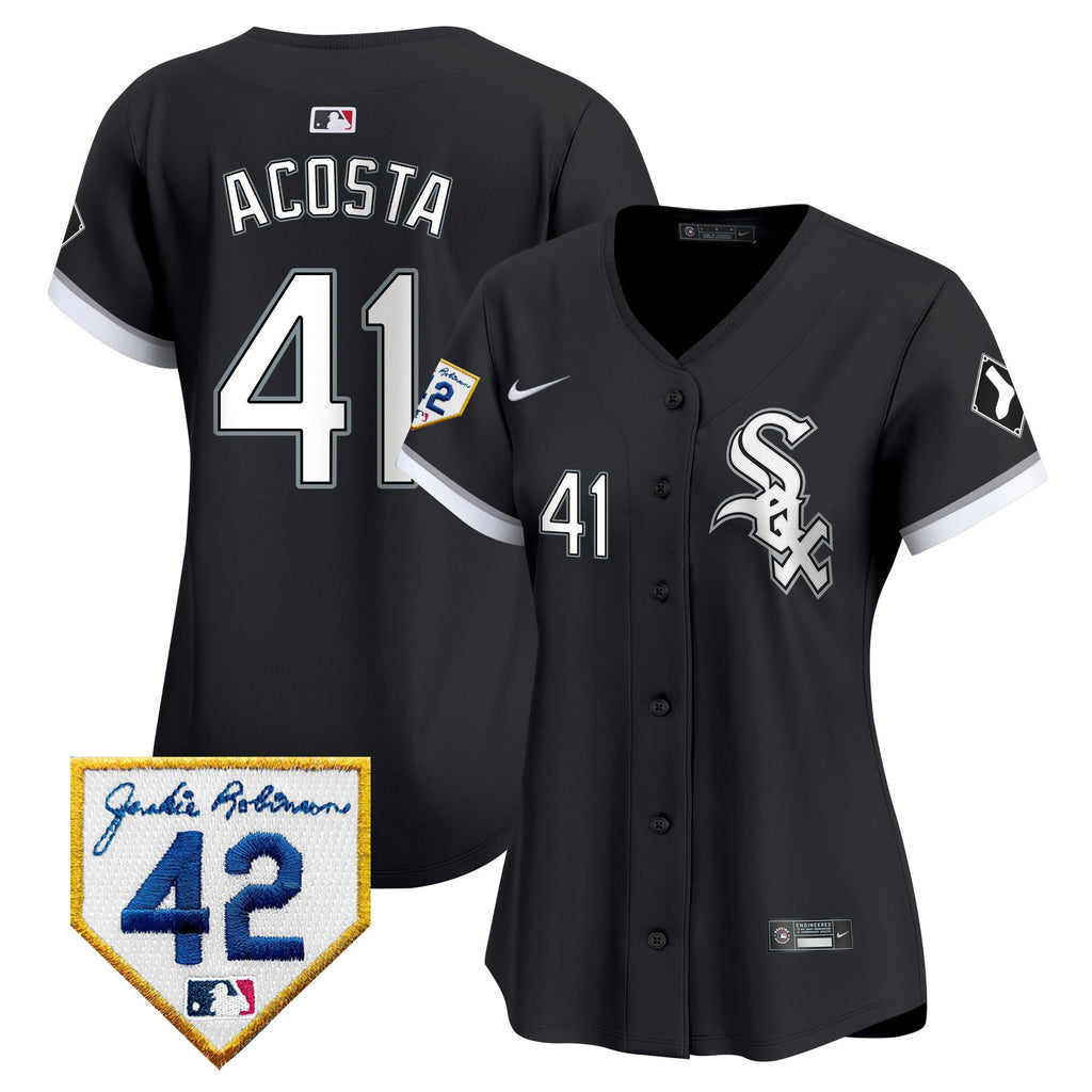 Women’s Chicago 2024 Jackie Robinson Patch Vapor Premier Limited Jersey