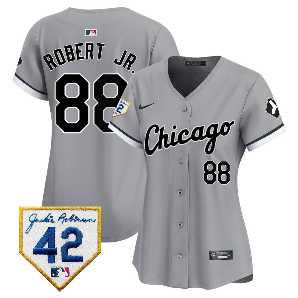 Women’s Chicago 2024 Jackie Robinson Patch Vapor Premier Limited Jersey