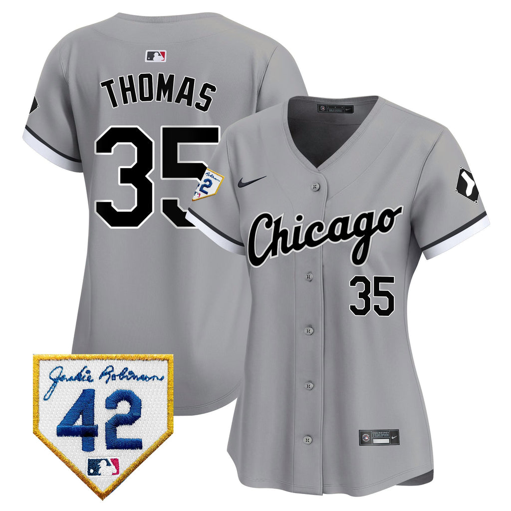 Women’s Chicago 2024 Jackie Robinson Patch Vapor Premier Limited Jersey