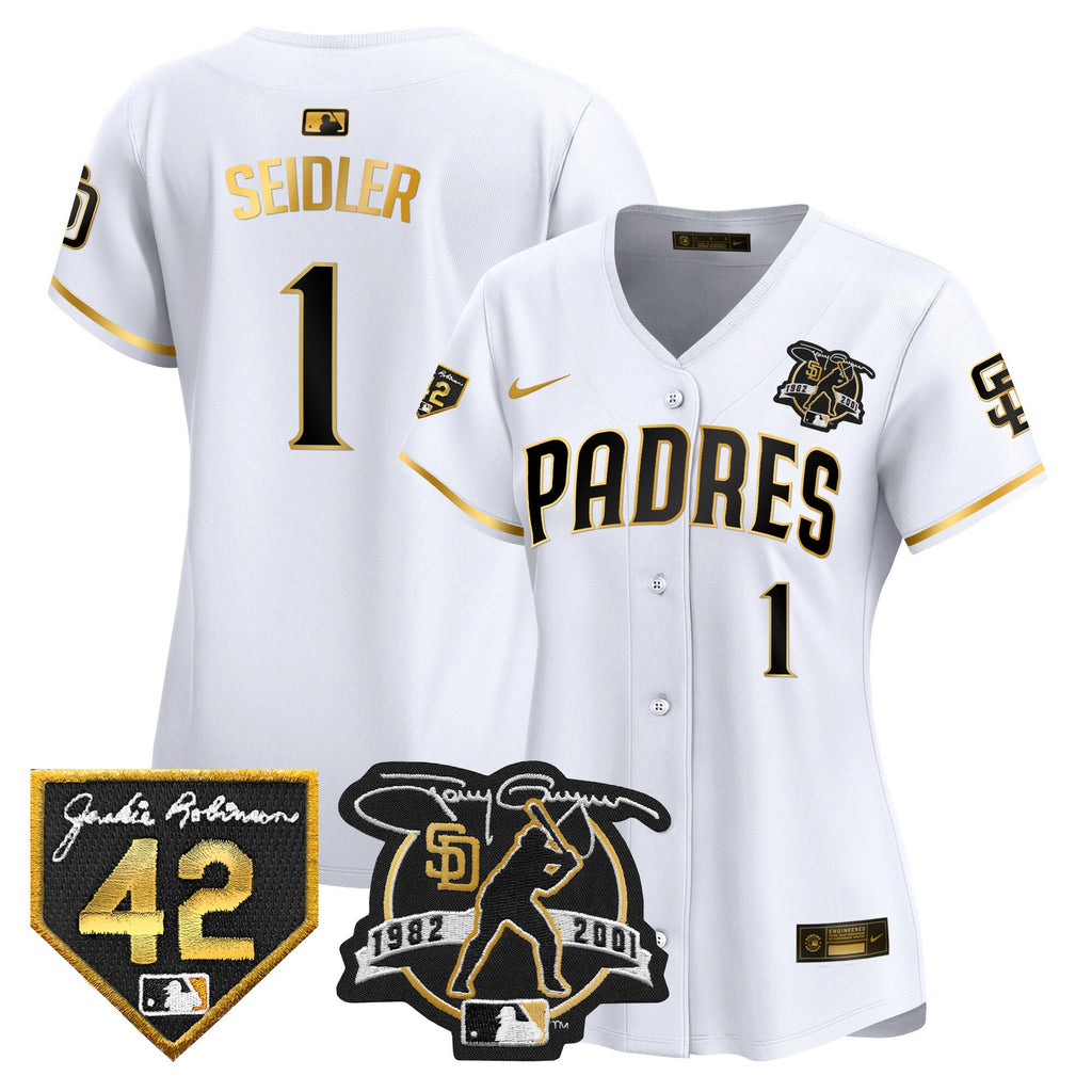 Women’s 2024 Tony Gwynn & Robinson Patch Vapor Premier Limited Jersey