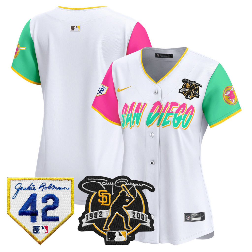 Women’s 2024 Tony Gwynn & Robinson Patch Vapor Premier Limited Jersey