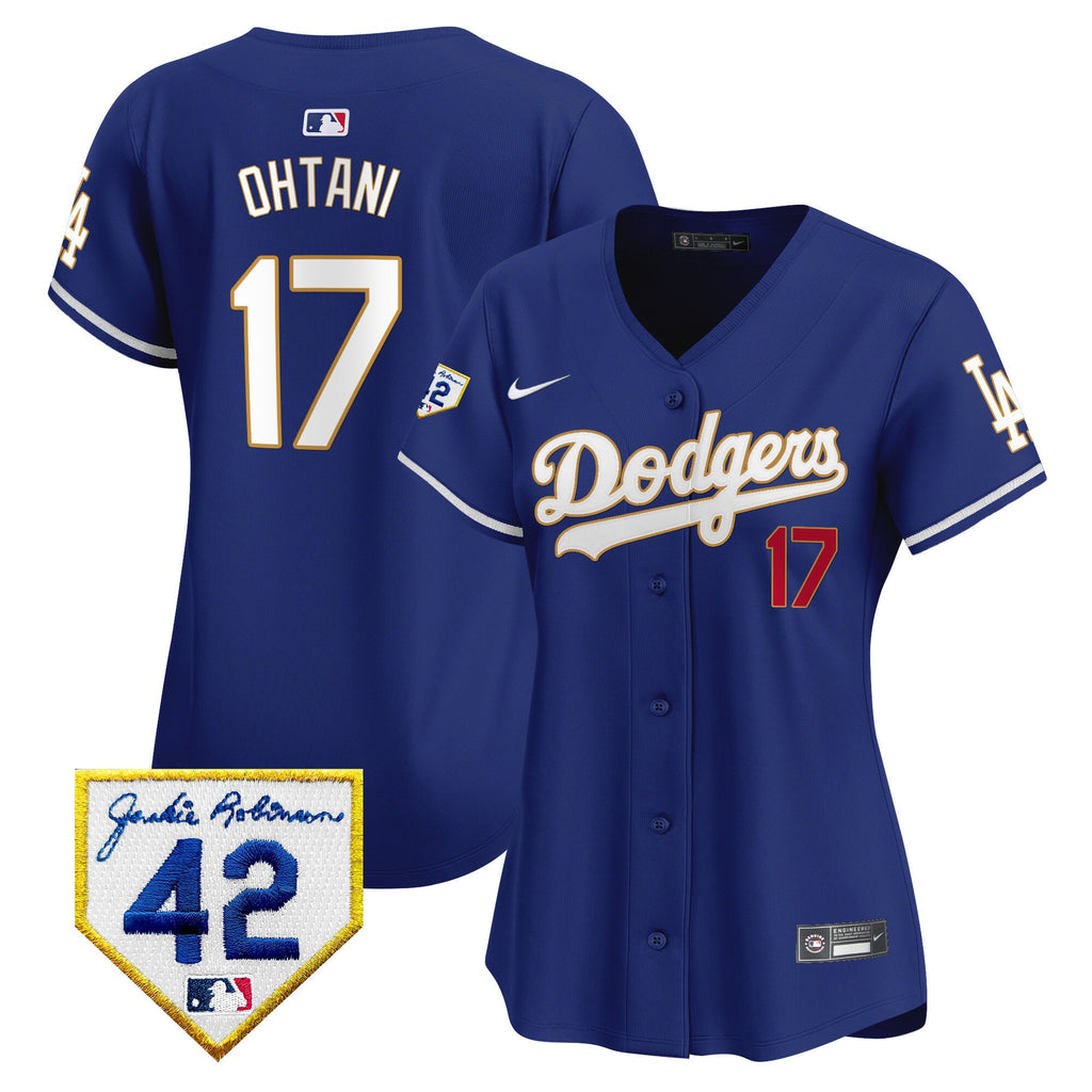 Women’s 2024 Jackie Robinson Patch Vapor Premier Limited Jersey
