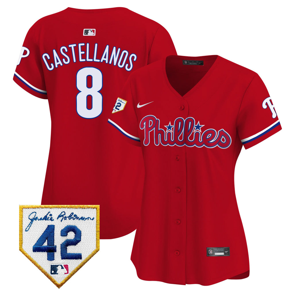 Women’s 2024 Jackie Robinson Patch Vapor Premier Limited Jersey