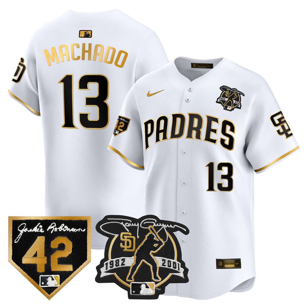 Men’s 2024 Tony Gwynn & Robinson Patch Vapor Premier Limited Jersey