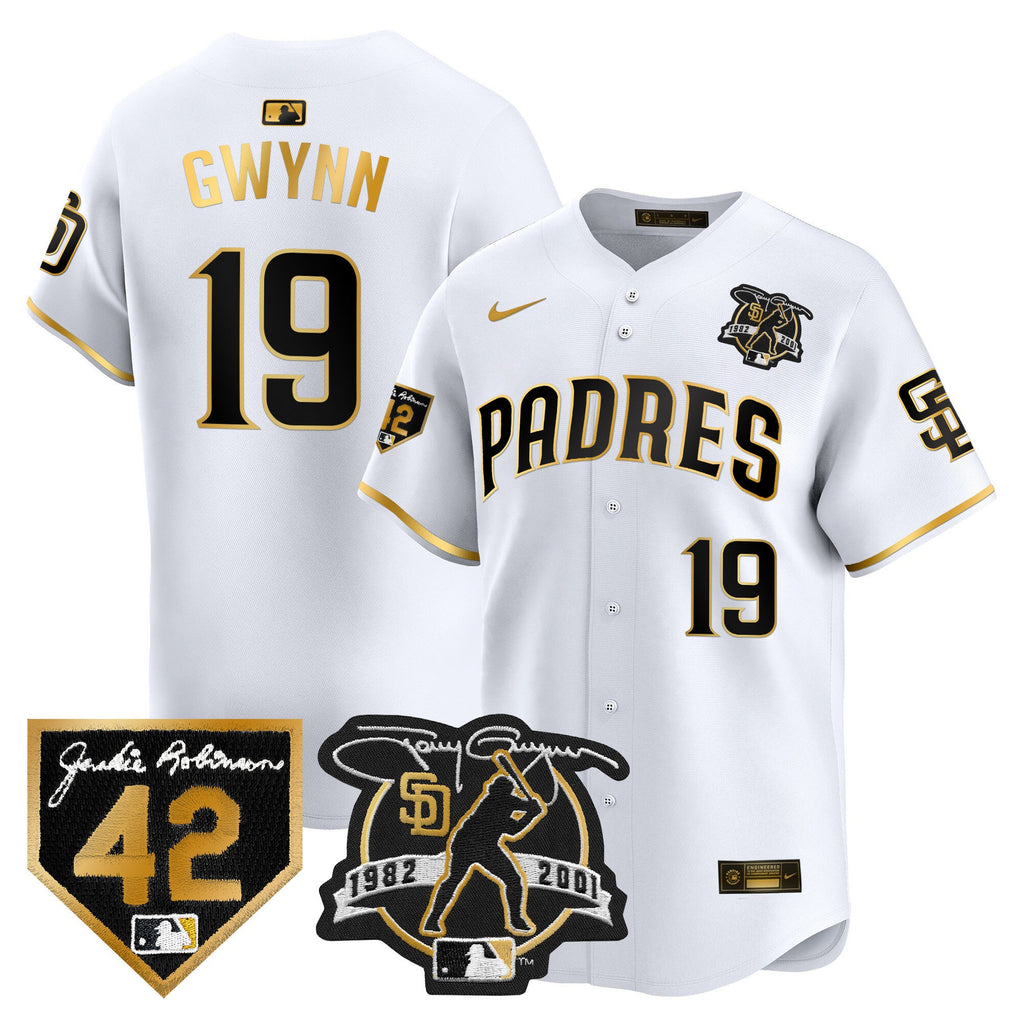 Men’s 2024 Tony Gwynn & Robinson Patch Vapor Premier Limited Jersey