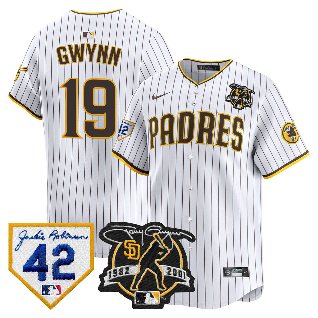 Men’s 2024 Tony Gwynn & Robinson Patch Vapor Premier Limited Jersey