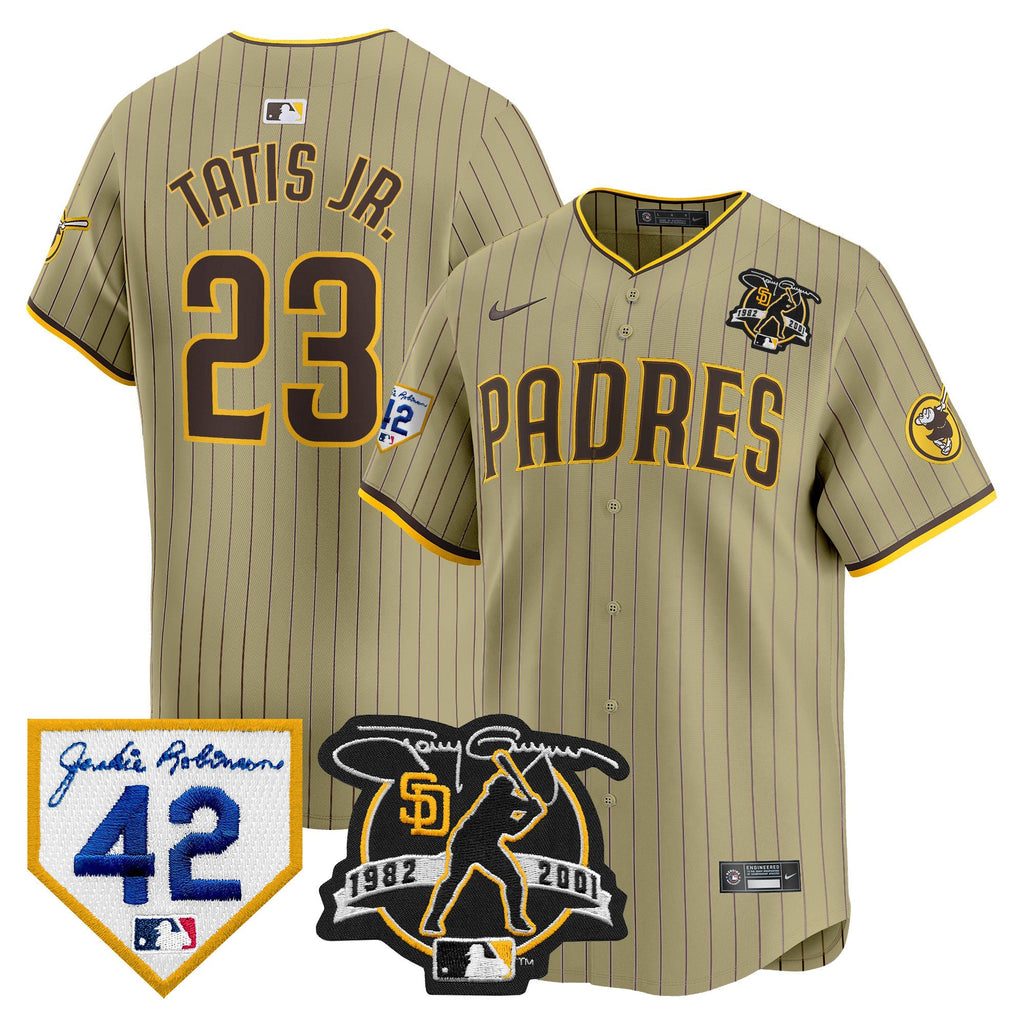 Men’s 2024 Tony Gwynn & Robinson Patch Vapor Premier Limited Jersey