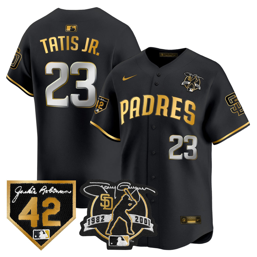 Men’s 2024 Tony Gwynn & Robinson Patch Vapor Premier Limited Jersey