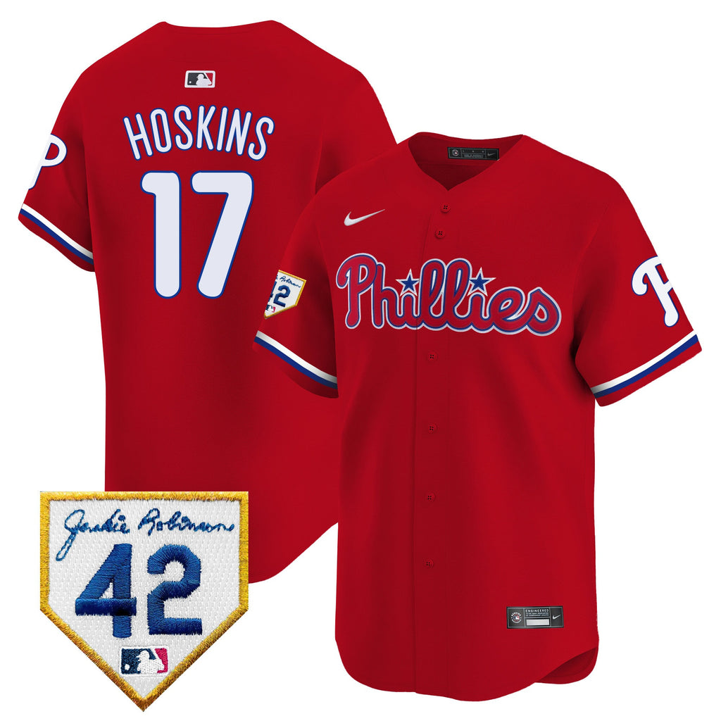 Men’s 2024 Jackie Robinson Patch Vapor Premier Limited Jersey