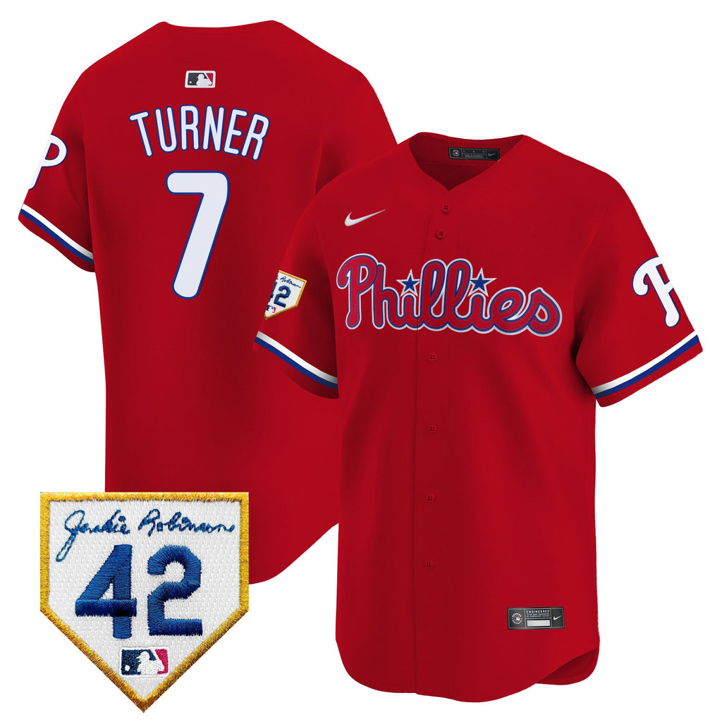 Men’s 2024 Jackie Robinson Patch Vapor Premier Limited Jersey