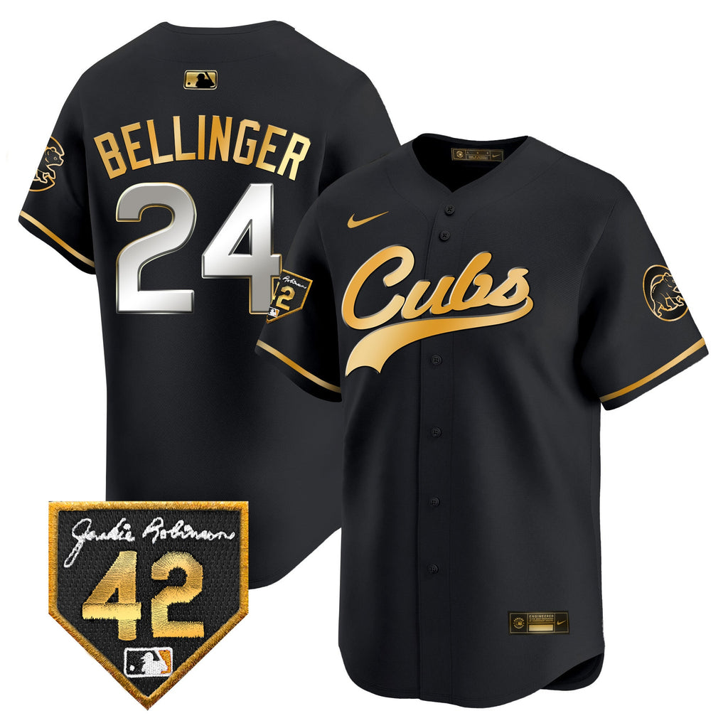 Men’s Chicago 2024 Jackie Robinson Patch Vapor Premier Limited Jersey