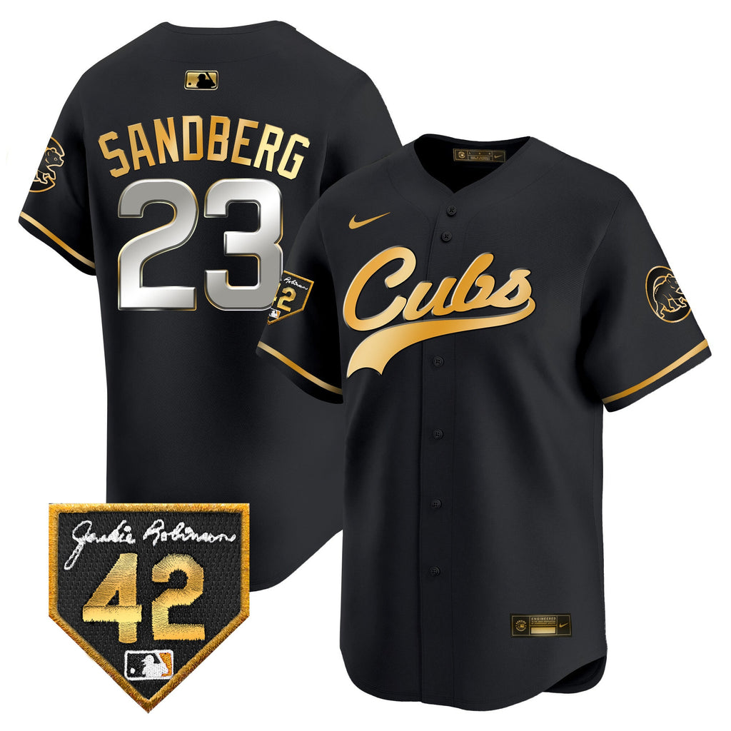 Men’s Chicago 2024 Jackie Robinson Patch Vapor Premier Limited Jersey