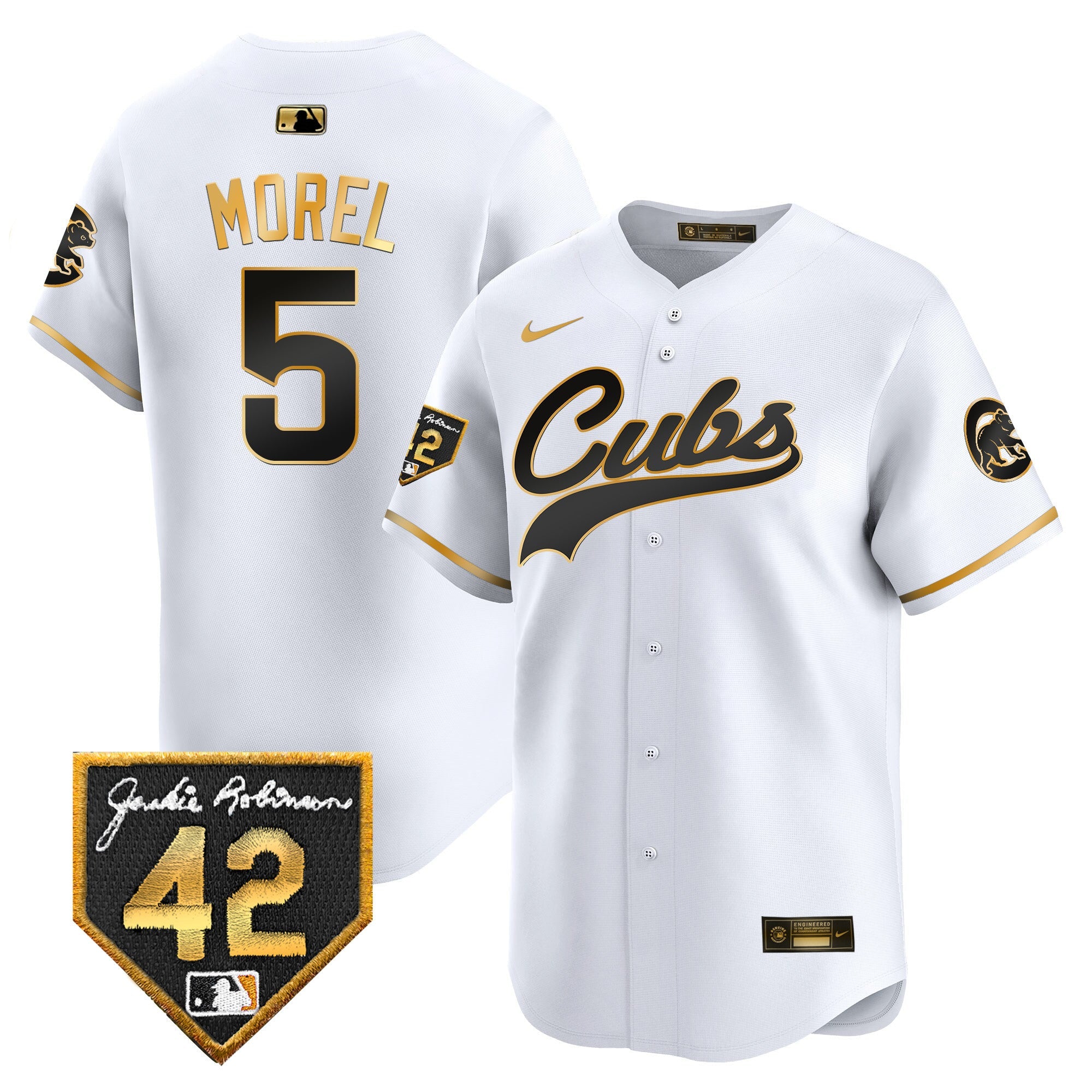 Men’s Chicago 2024 Jackie Robinson Patch Vapor Premier Limited Jersey