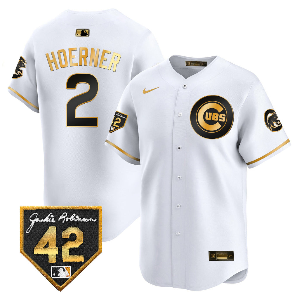 Men’s Chicago 2024 Jackie Robinson Patch Vapor Premier Limited Jersey V2