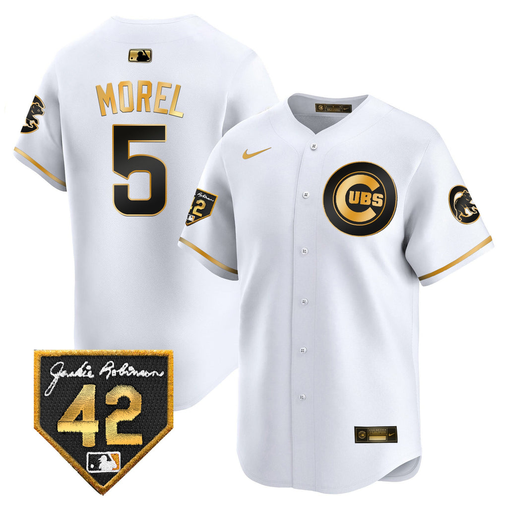 Men’s Chicago 2024 Jackie Robinson Patch Vapor Premier Limited Jersey V2