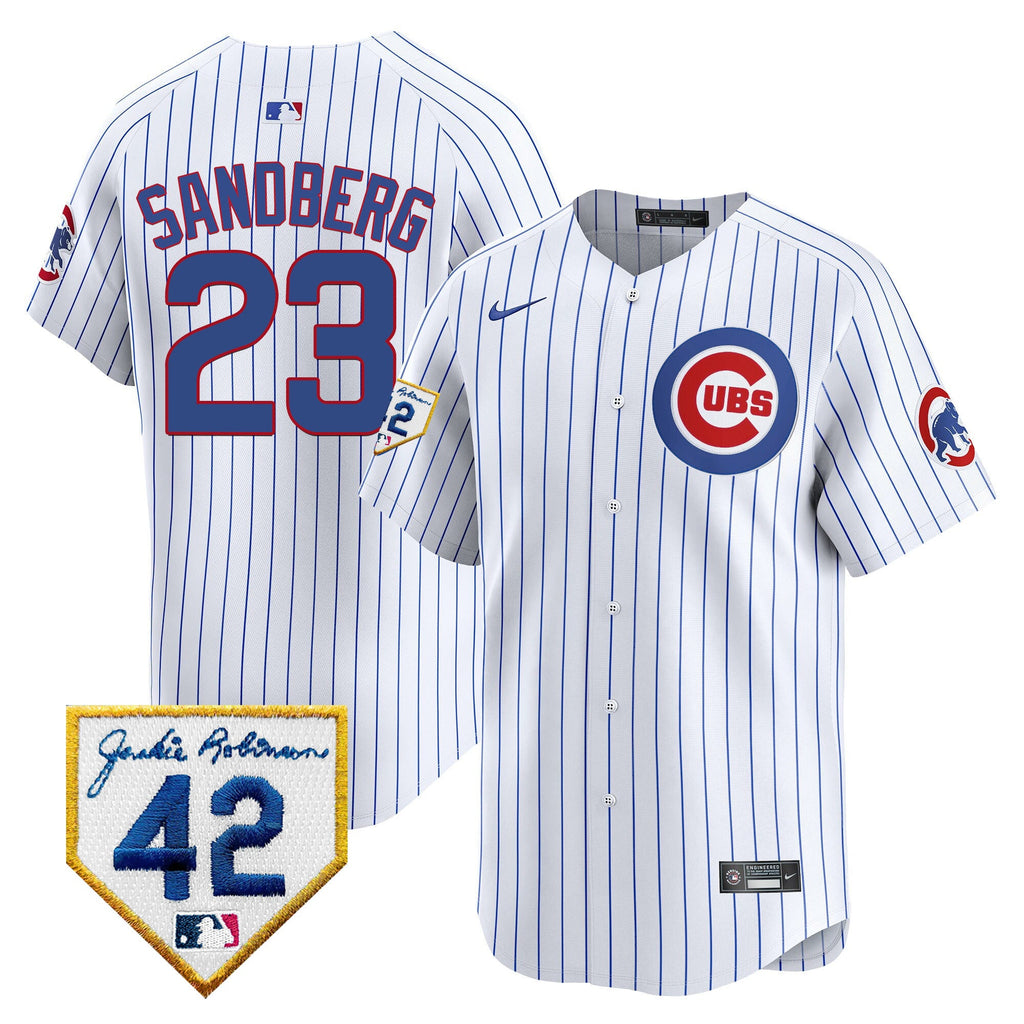 Men’s Chicago 2024 Jackie Robinson Patch Vapor Premier Limited Jersey V2