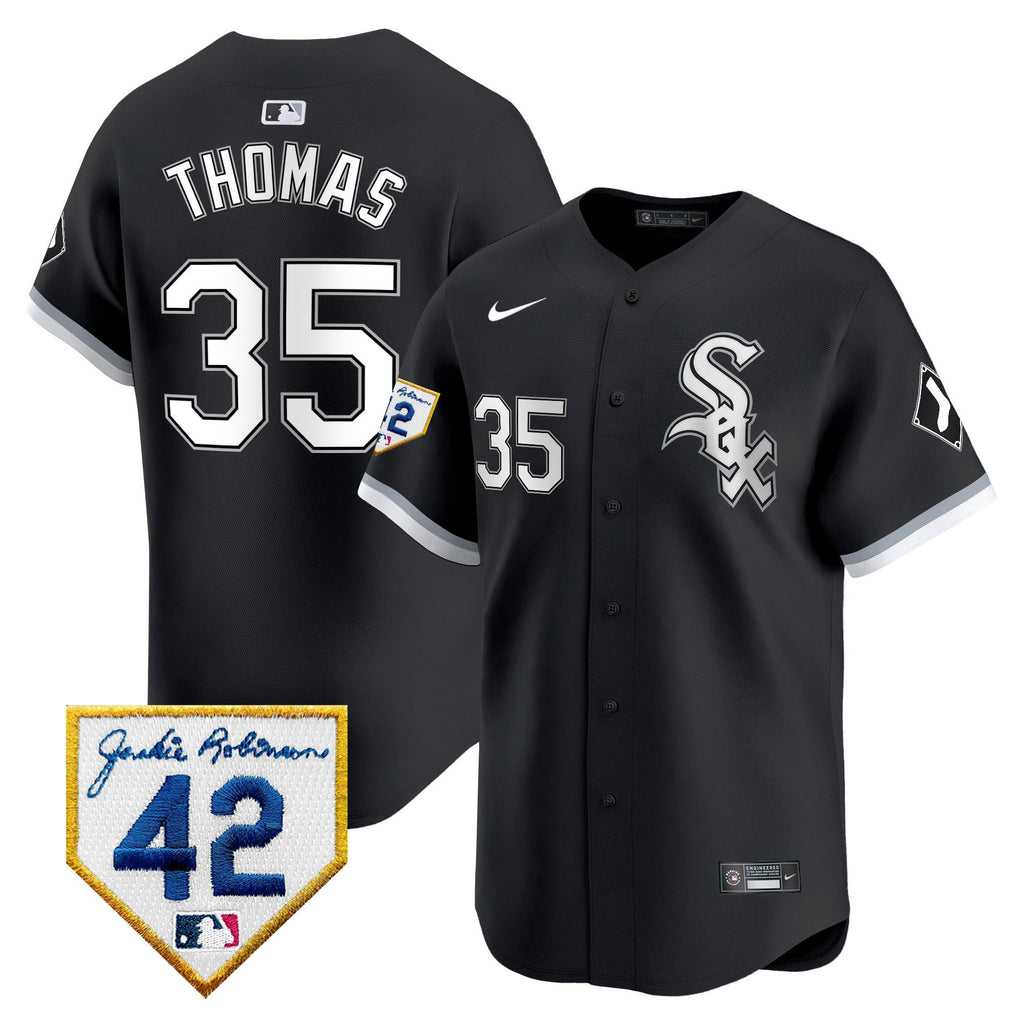 Men’s Chicago 2024 Jackie Robinson Patch Vapor Premier Limited Jersey