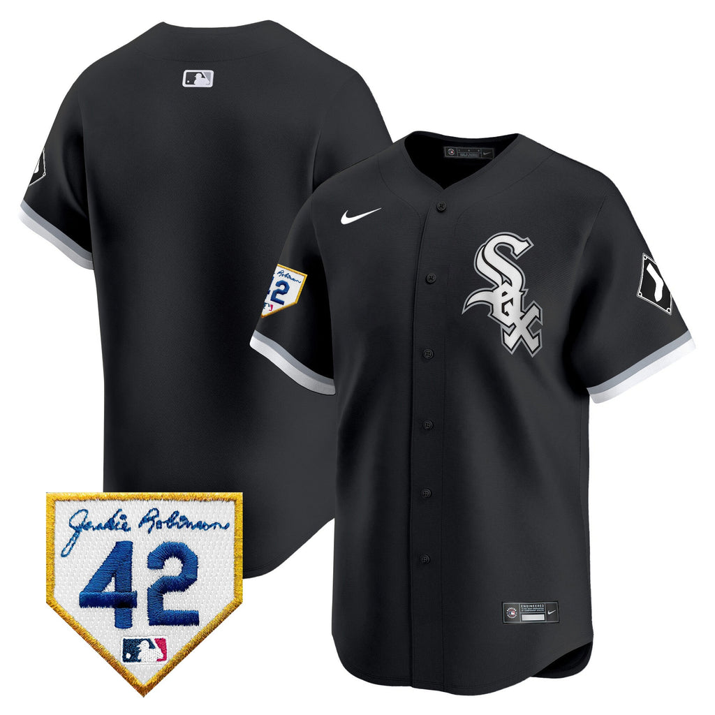 Men’s Chicago 2024 Jackie Robinson Patch Vapor Premier Limited Jersey